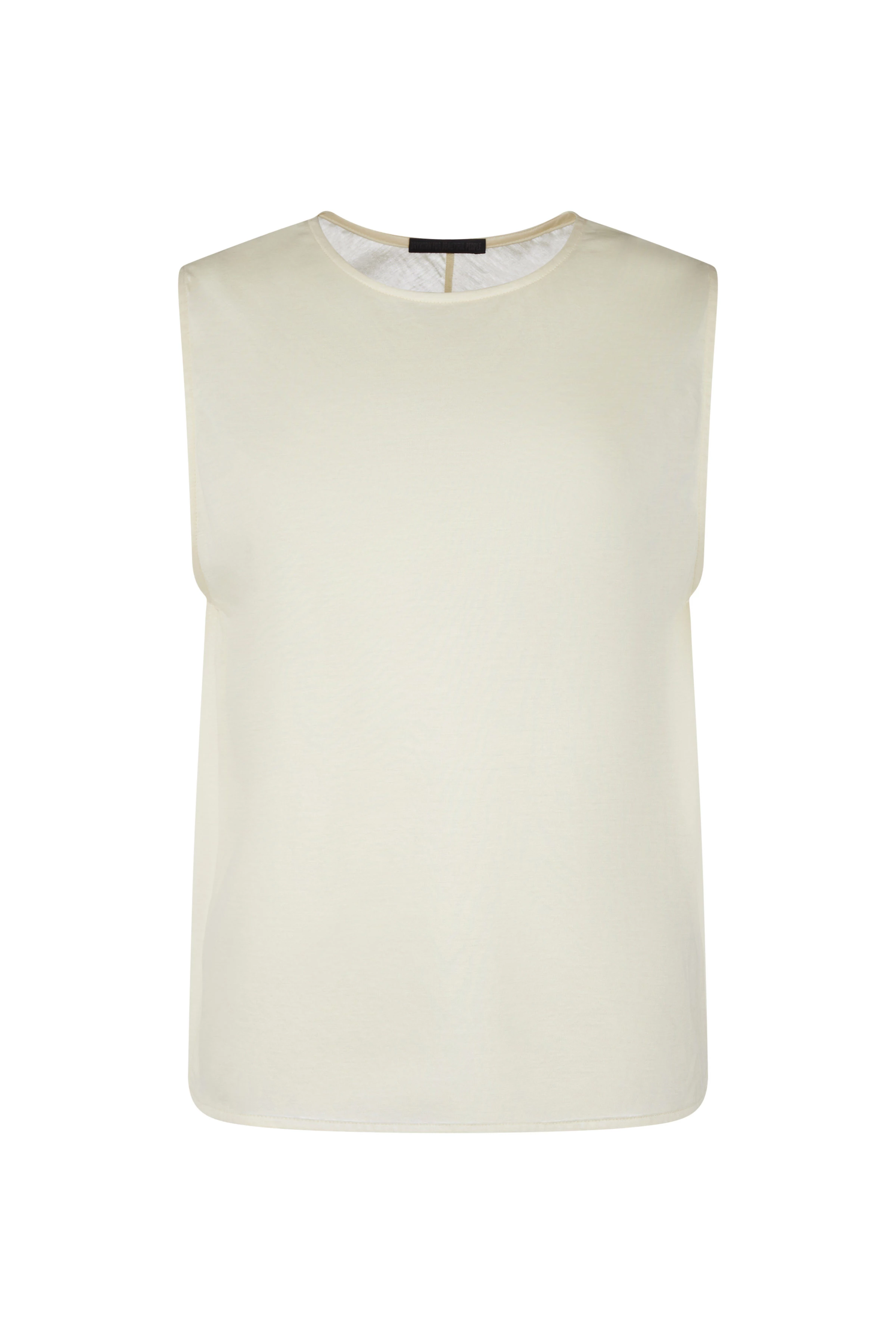JALISA - Lyocell-cotton jersey top - women - off white - Freisteller Frontansicht