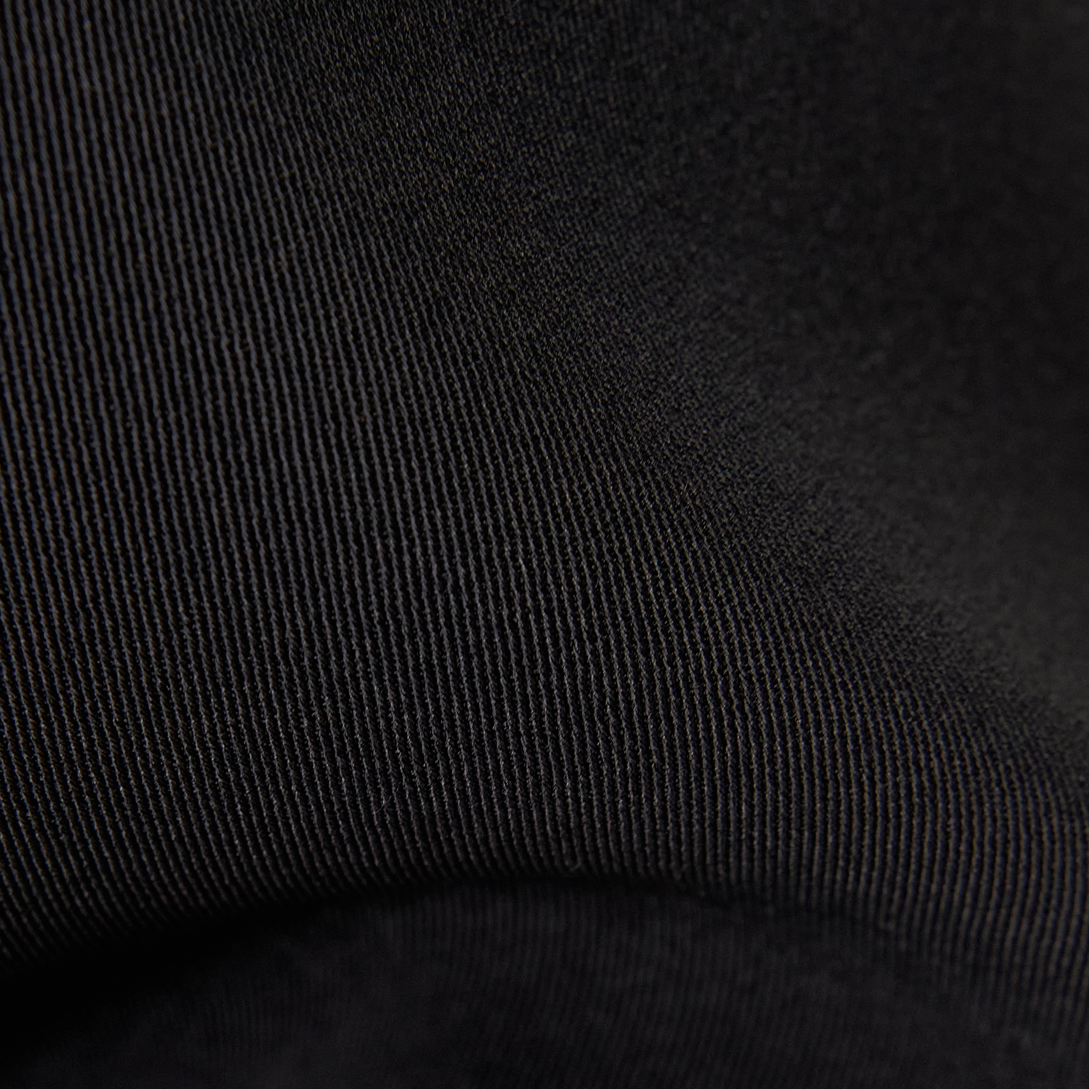HADLOW - Double-breasted twill blazer with lapels - women - black - Materialbild (B2C)