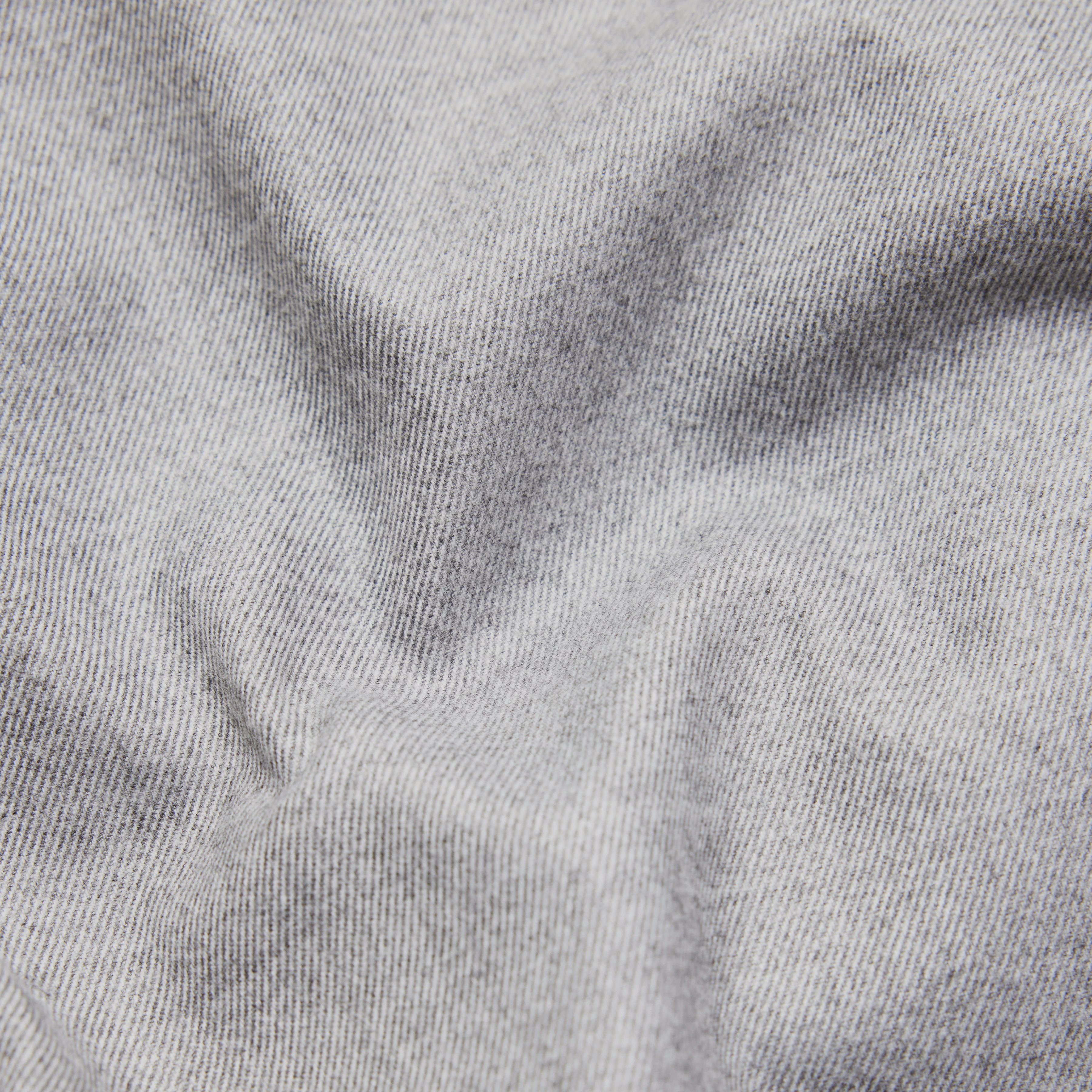 DISPATCH_0 - Pleated trousers in soft flannel - women - grey - Materialbild (B2C)