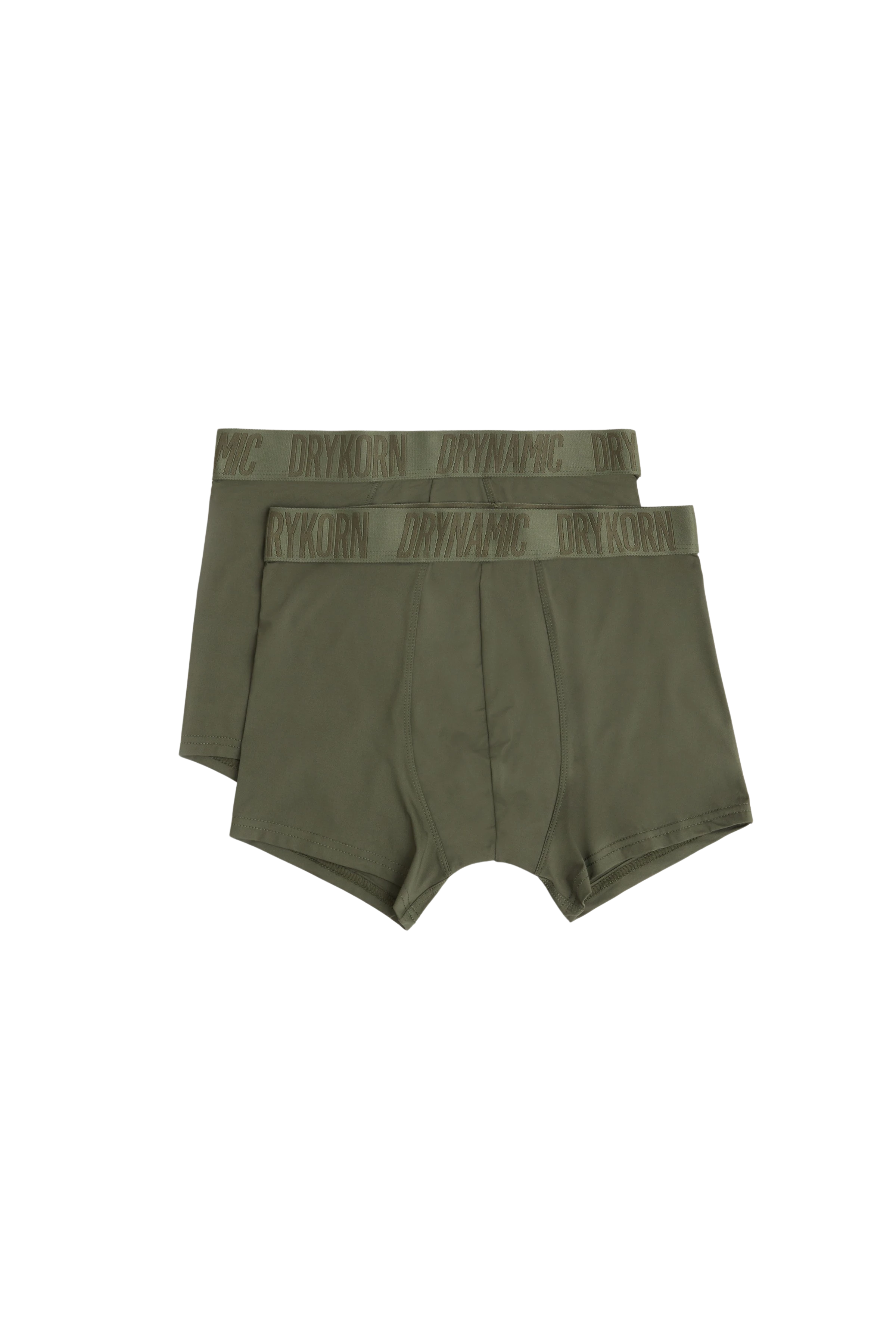 CLIND_2 - 2er-Pack DRYNAMIC Boxershorts - Herren - grün - Freisteller Frontansicht