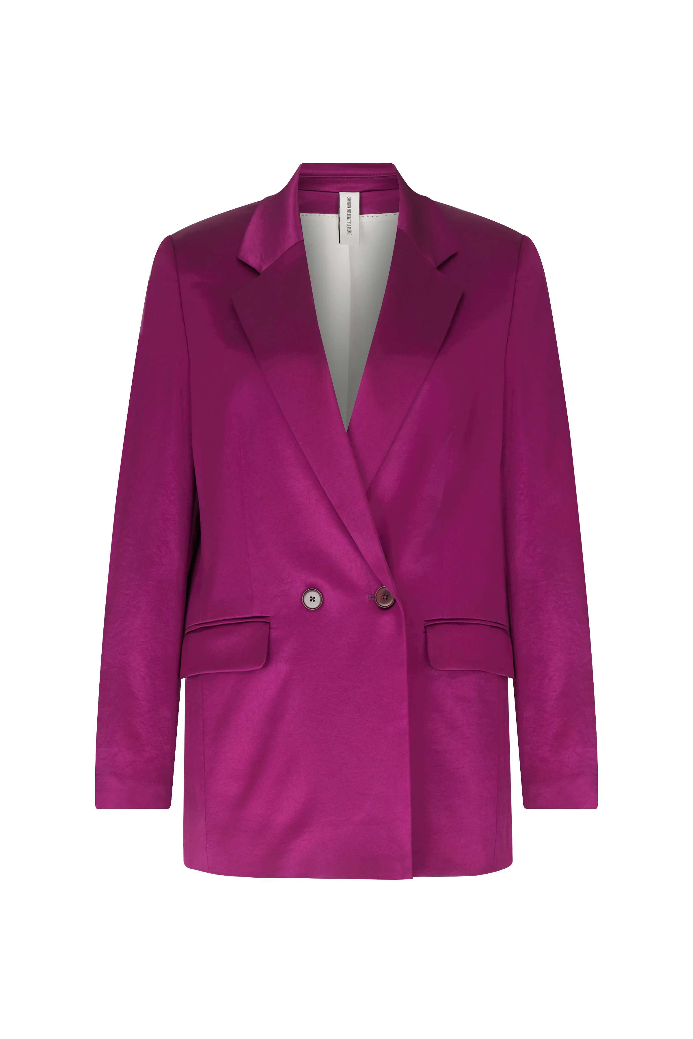 WARDLOW - Zweireihiger Blazer - Damen - lila - Freisteller Frontansicht