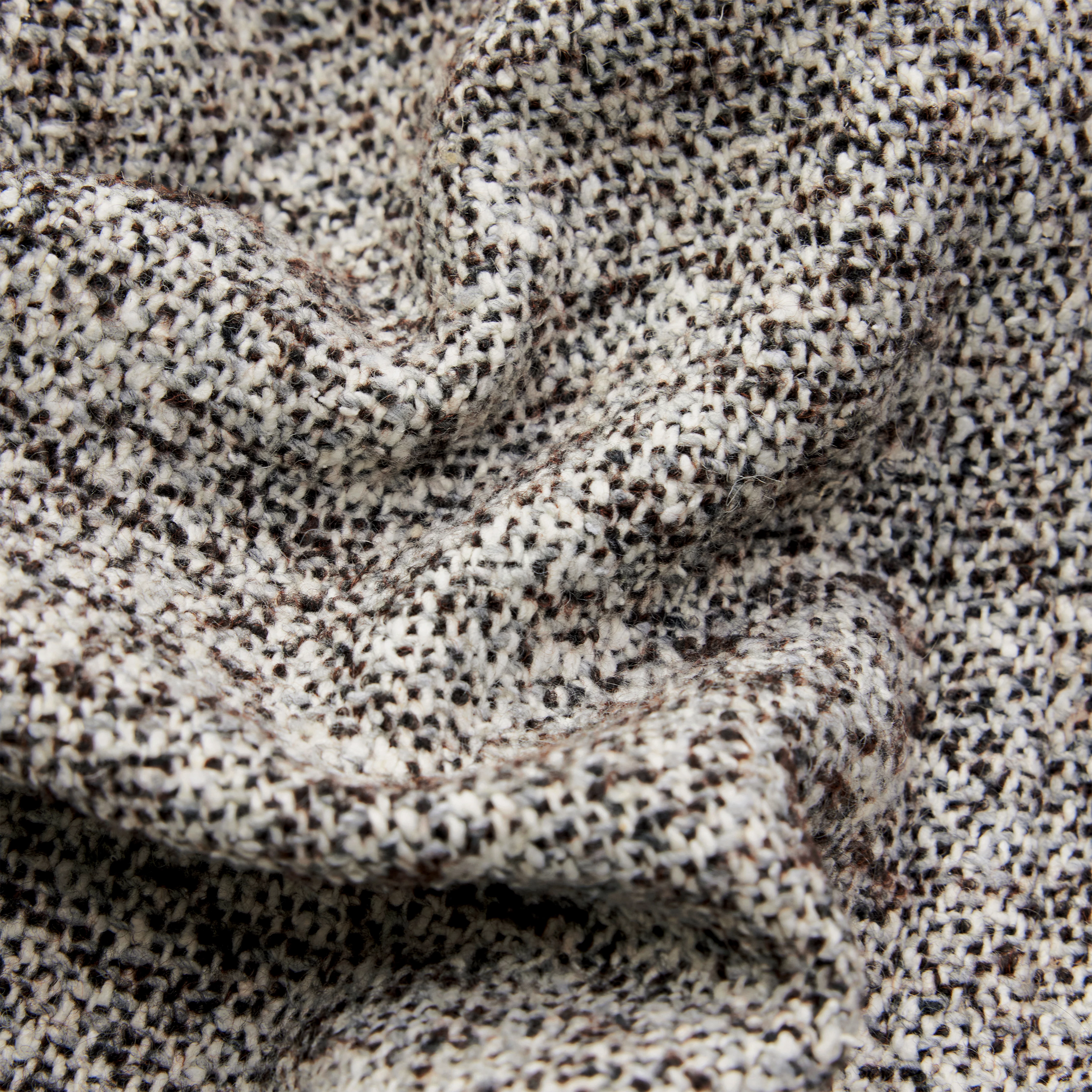 NUTHALL - Lässiger Hüllenmantel in Woll-Mix - Damen - braun - Materialbild (B2C)