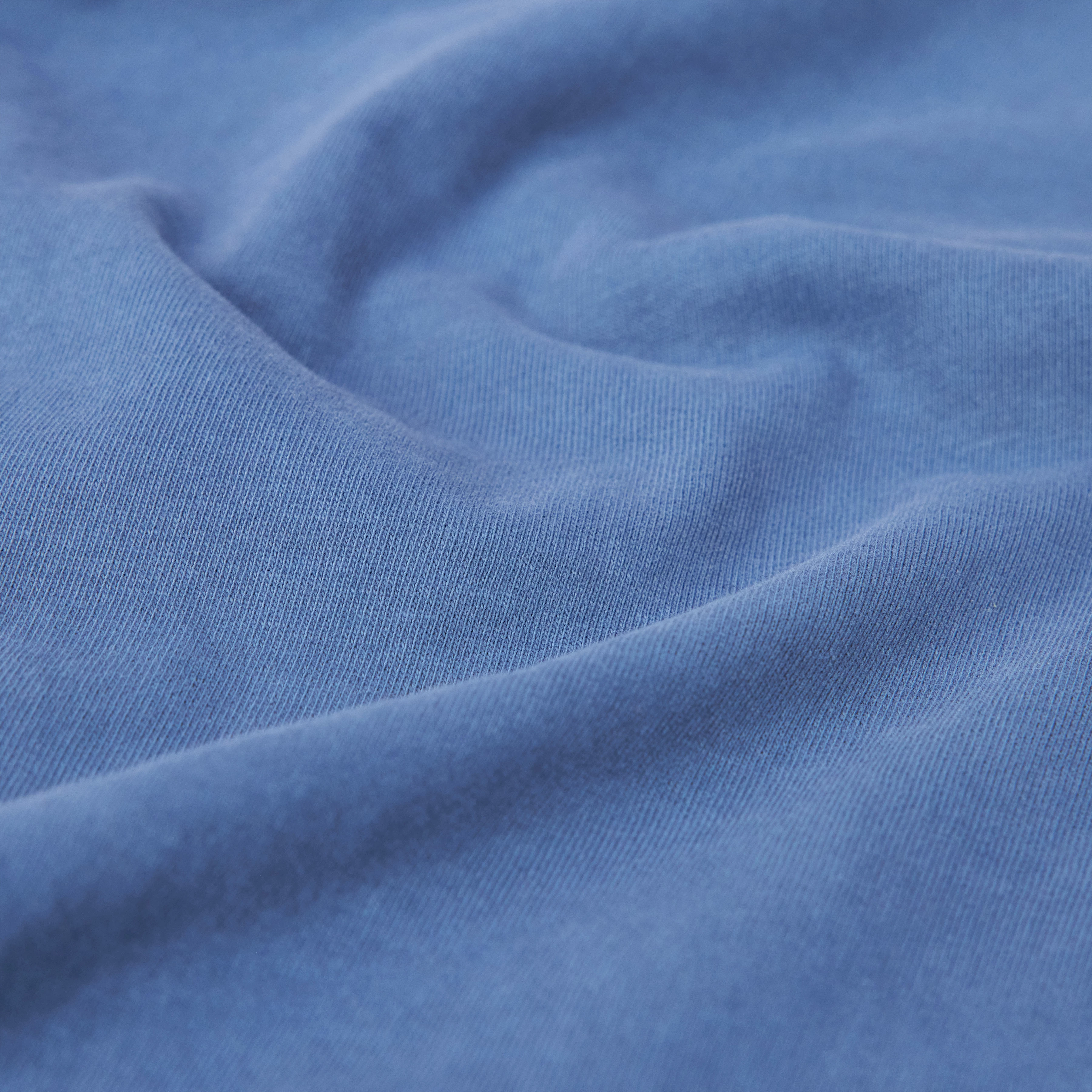 TALDOR - Longsleeve in gewaschener Optik - Herren - blau - Materialbild (B2C)