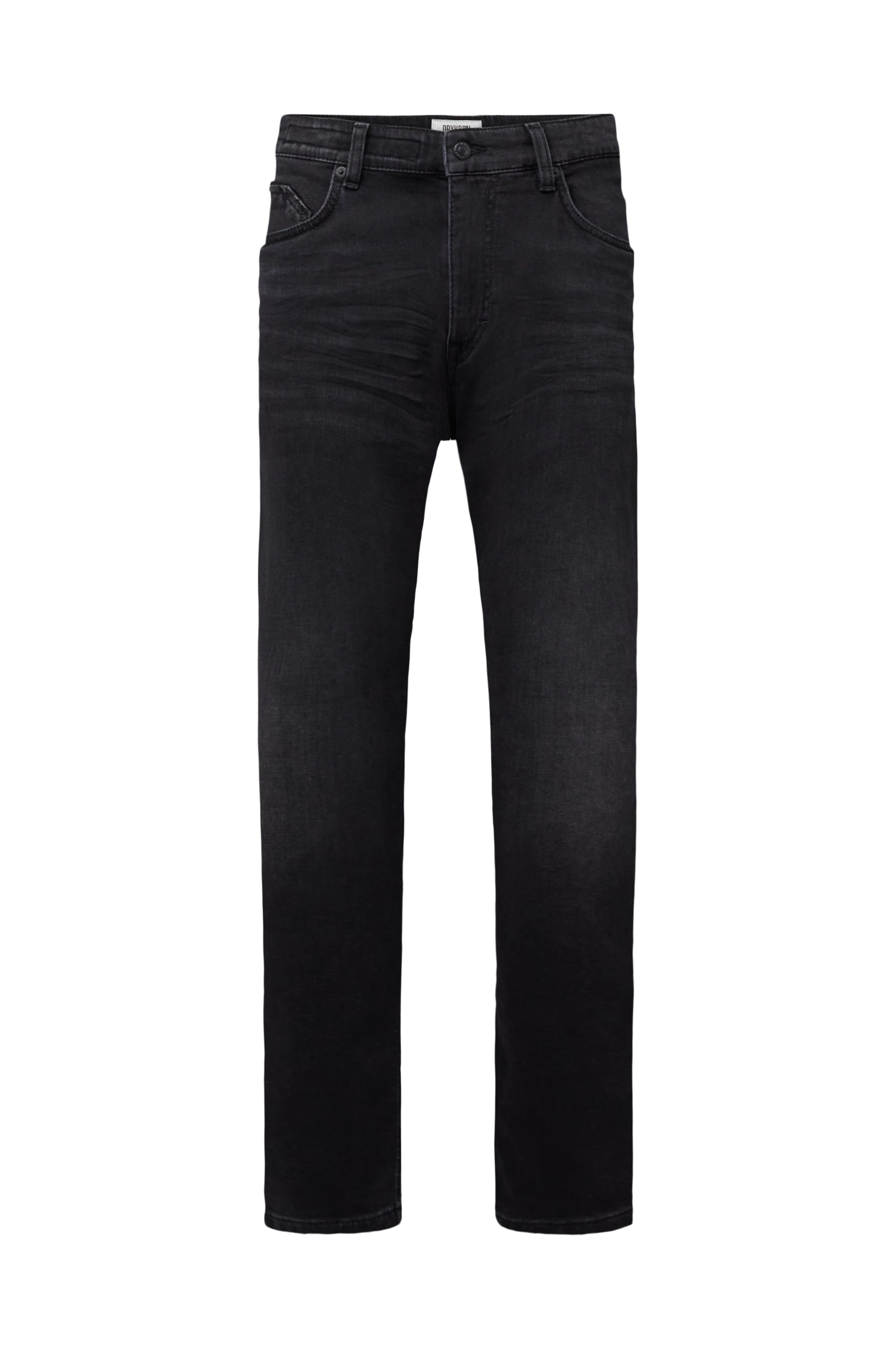 HIGHT_2 - Relaxed fit jeans in dark denim wash - men - grey - Freisteller Frontansicht