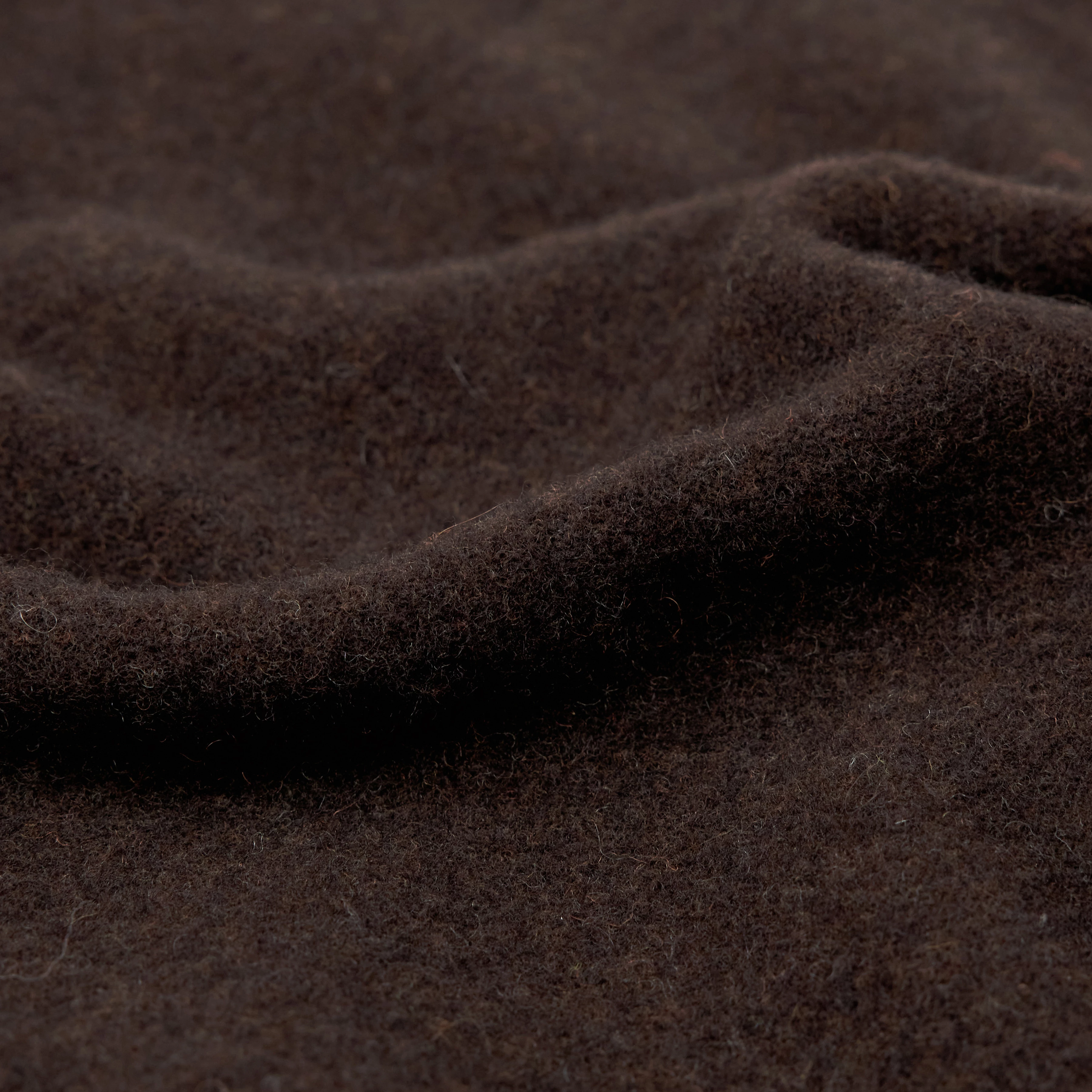 GAZE_4 - Schal in Wolltwill - Unisex - braun - Materialbild (B2C)