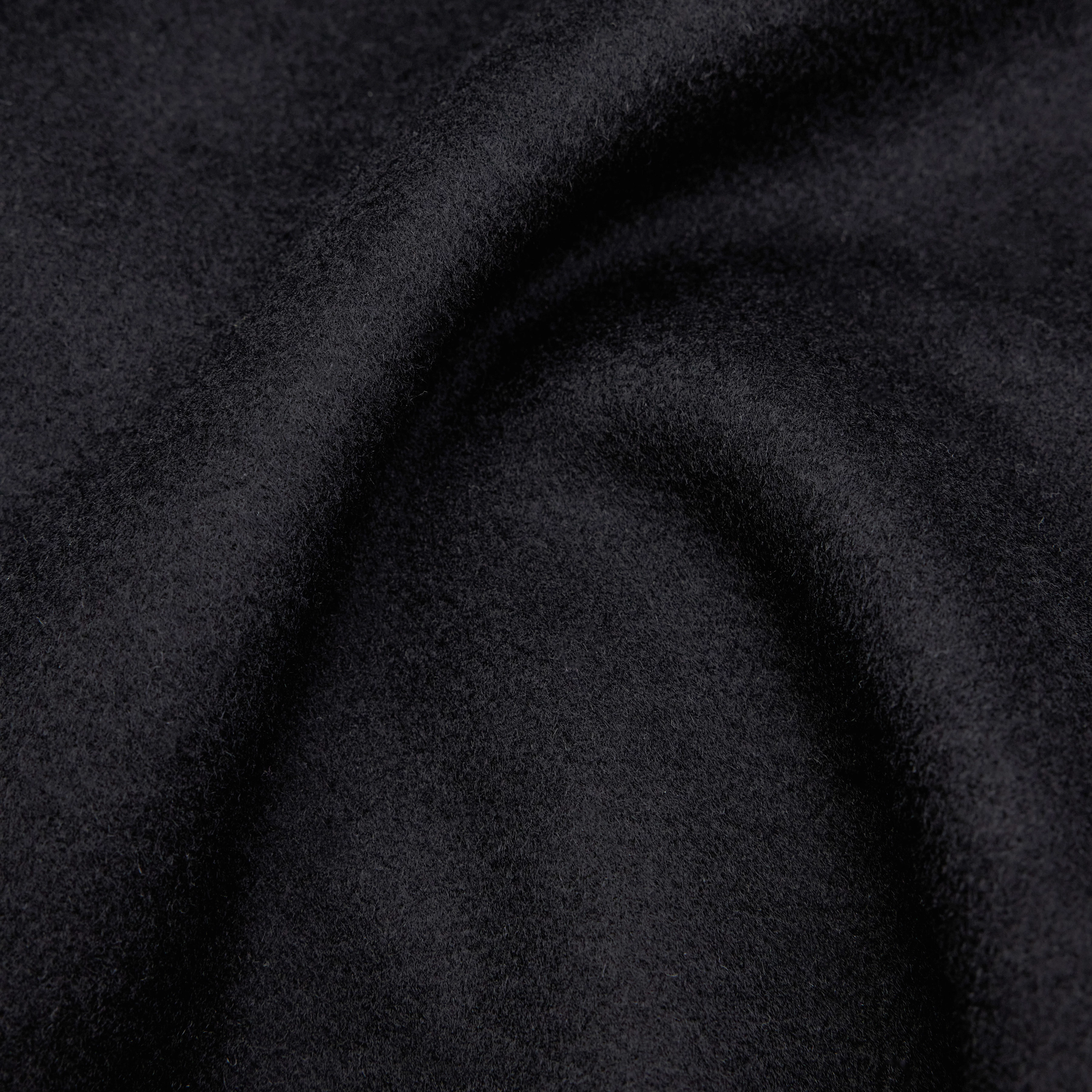 ELSTOW_1 - Oversized Jacke in Woll-Doubleface - Damen - schwarz - Materialbild (B2C)