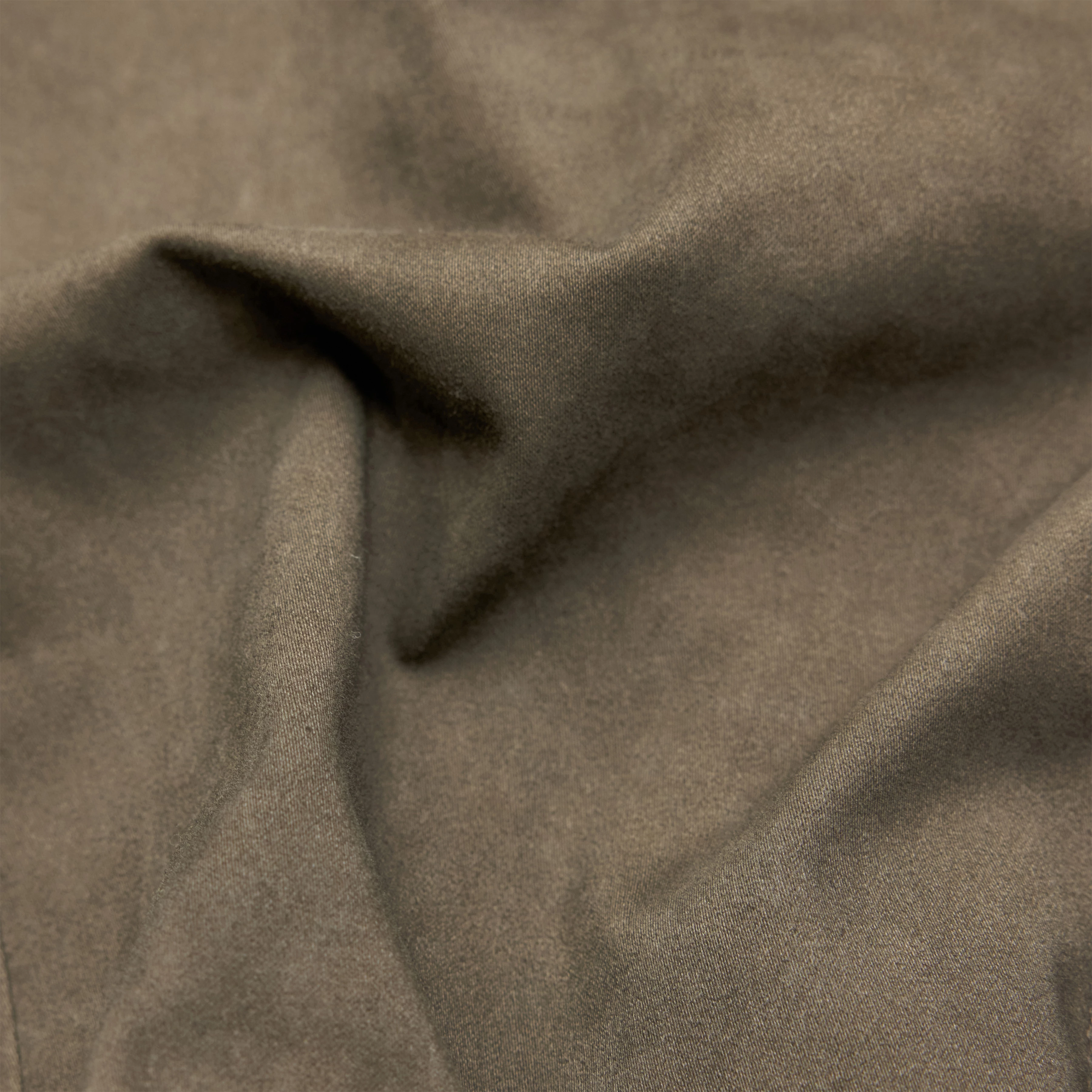 BODNEY_1 - Fieldjacket Kontrastkragen in Twill - Damen - grün - Materialbild (B2C)