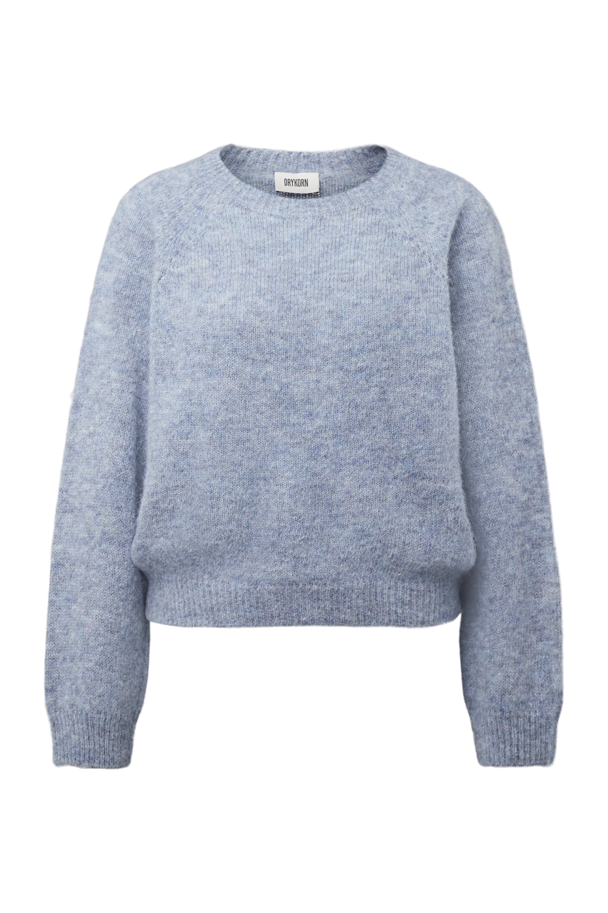 PEMIRI_2 - Pullover in luxuriösem Alpaka-Mix - Damen - blau - Freisteller Frontansicht