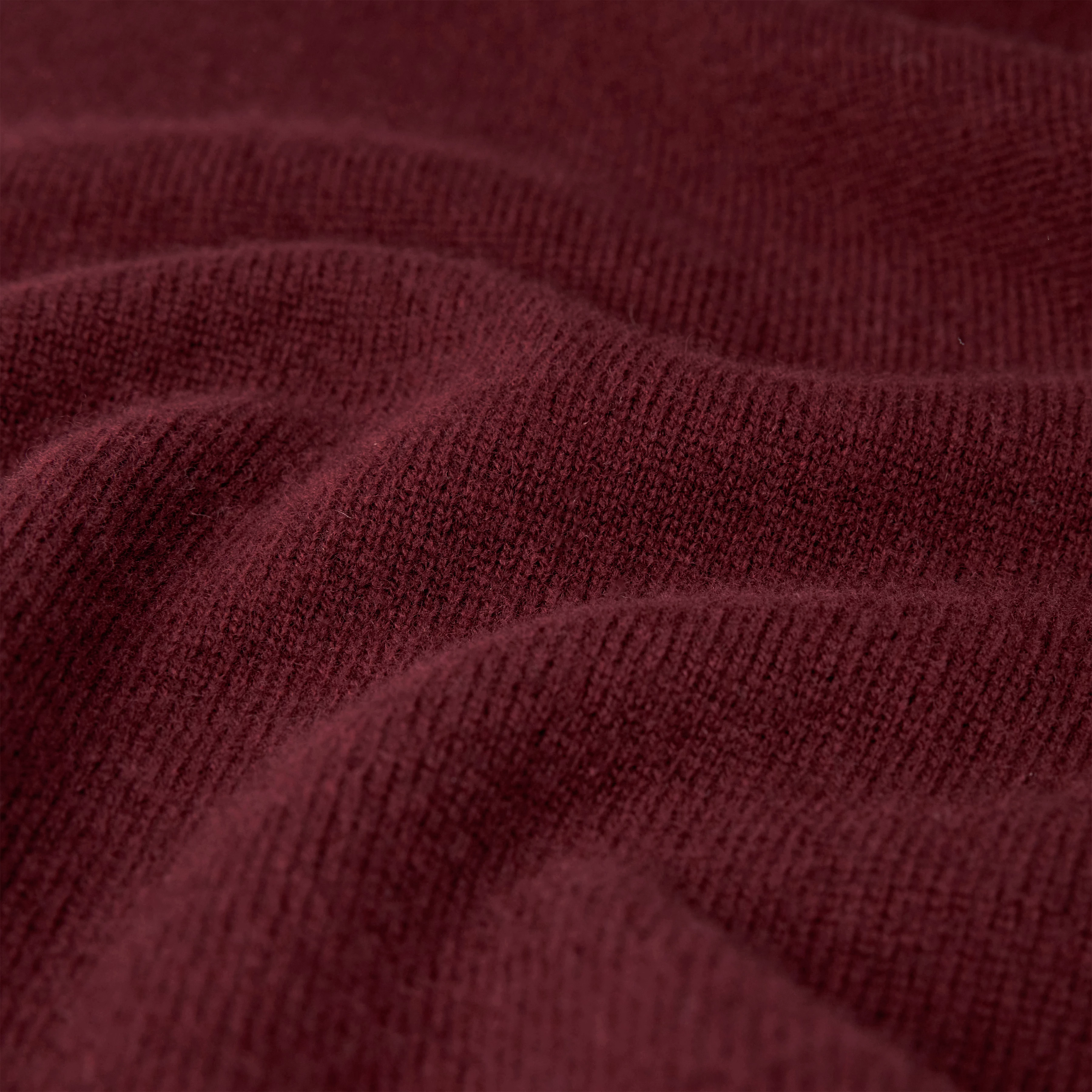 BRIANNA - Strickkleid in Schurwolle - Damen - rot - Materialbild (B2C)