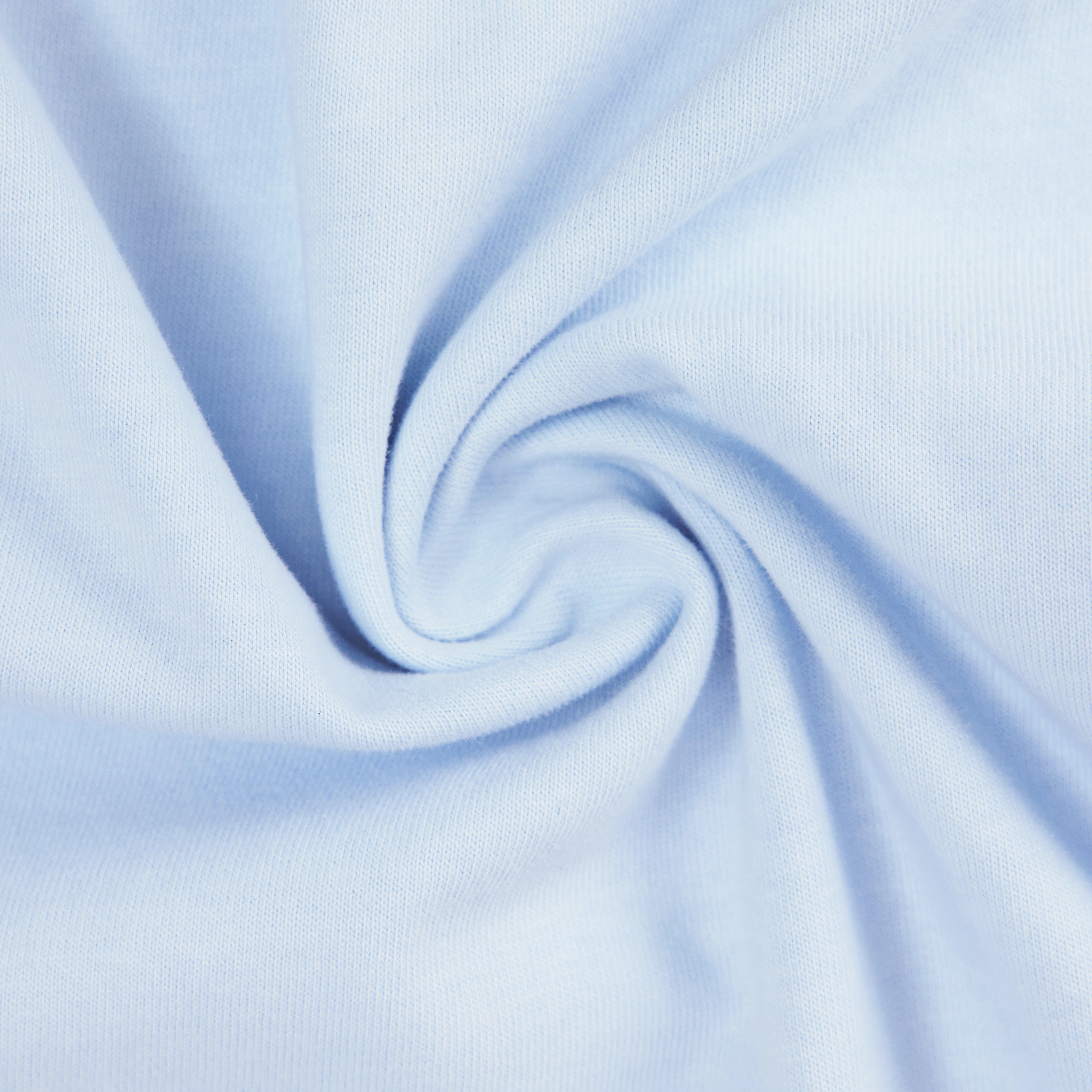 THILO - Relaxed fit T-shirt in soft cotton with washed look - men - blue - Materialbild (B2C)