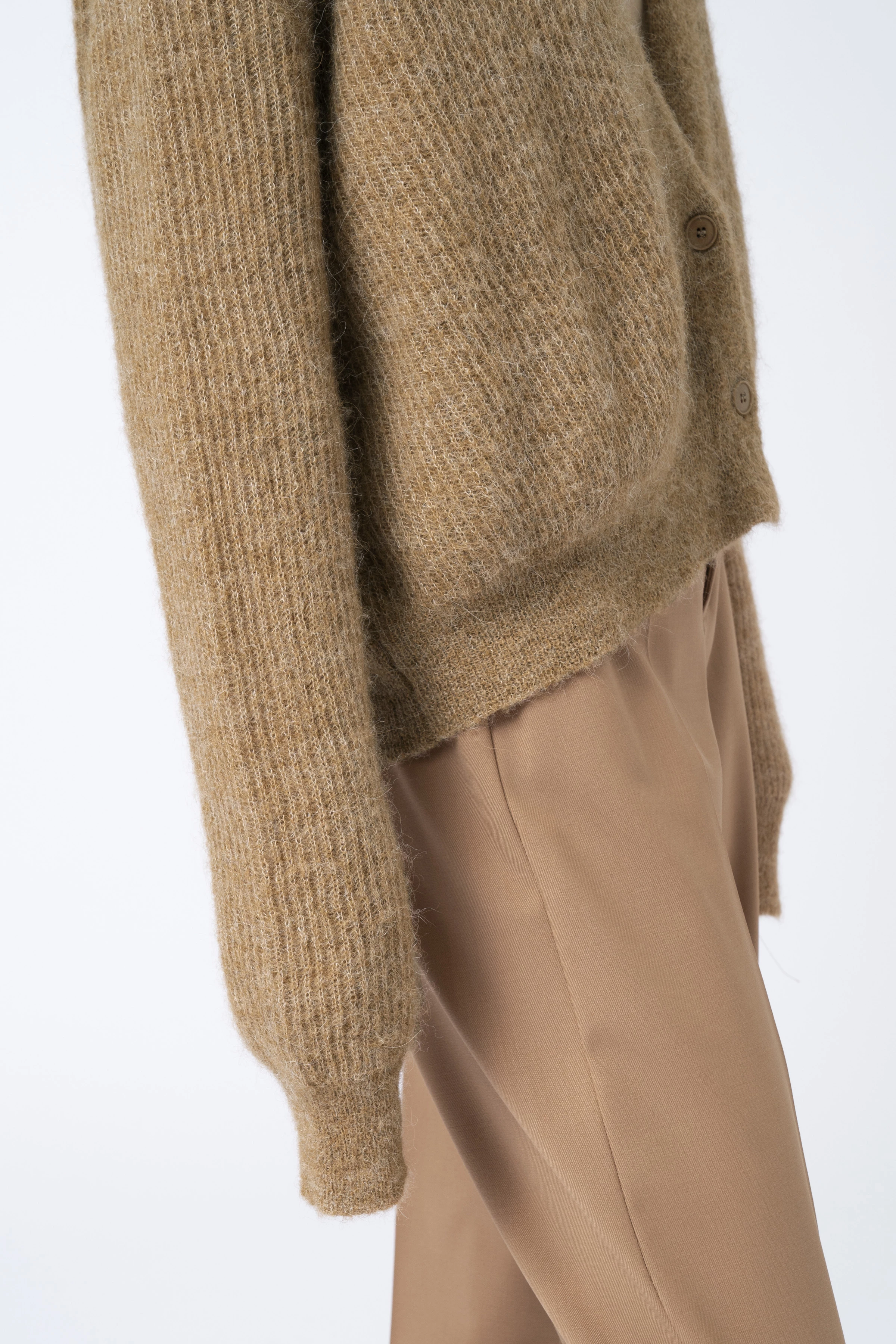 SONTJE - Cardigan - women - beige - Seitenansicht