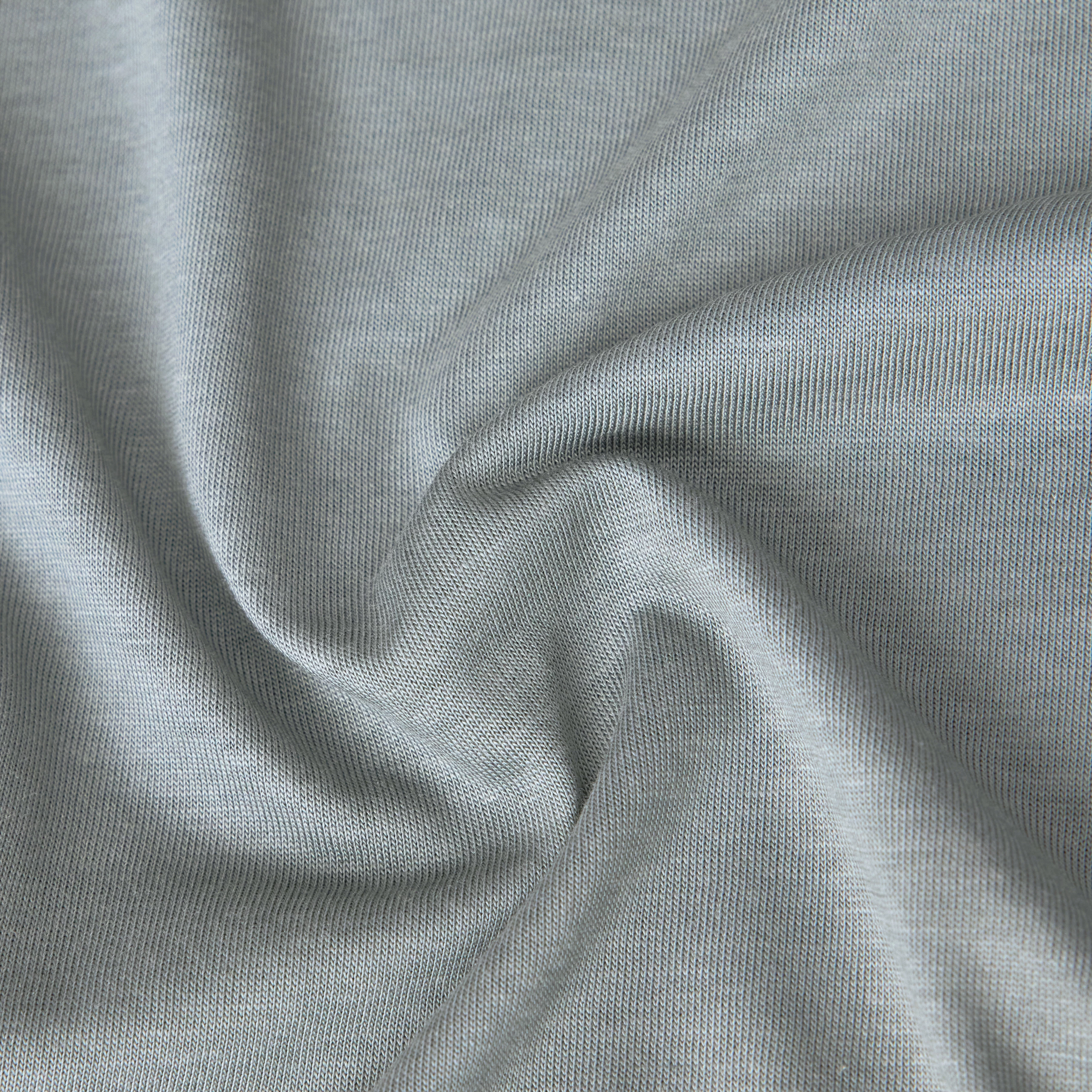 VANOPE - T-shirt in lyocell-cotton mix - women - green - Materialbild (B2C)