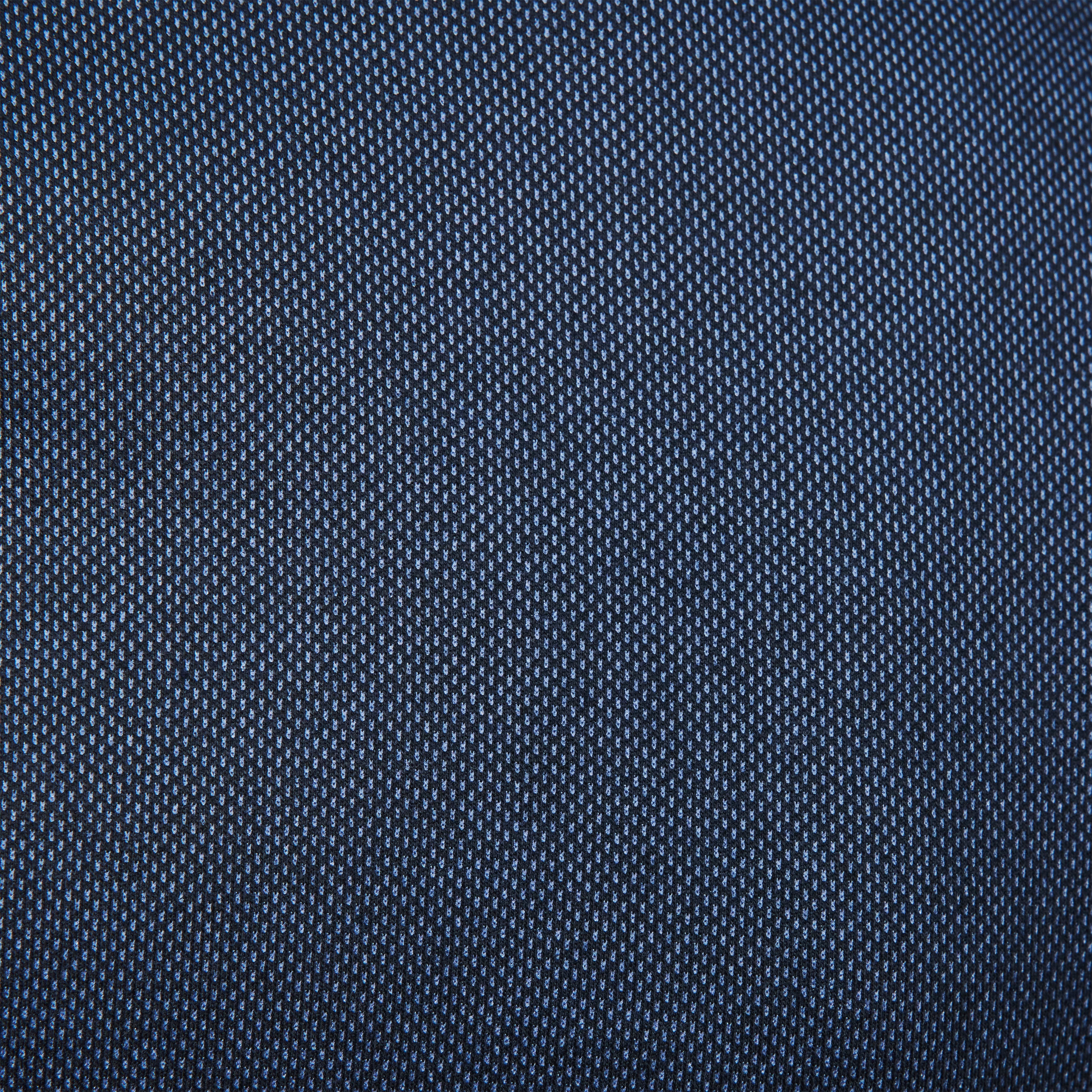 YAMES - Single-breasted jacket in jersey with pattern - men - blue - Materialbild (B2C)