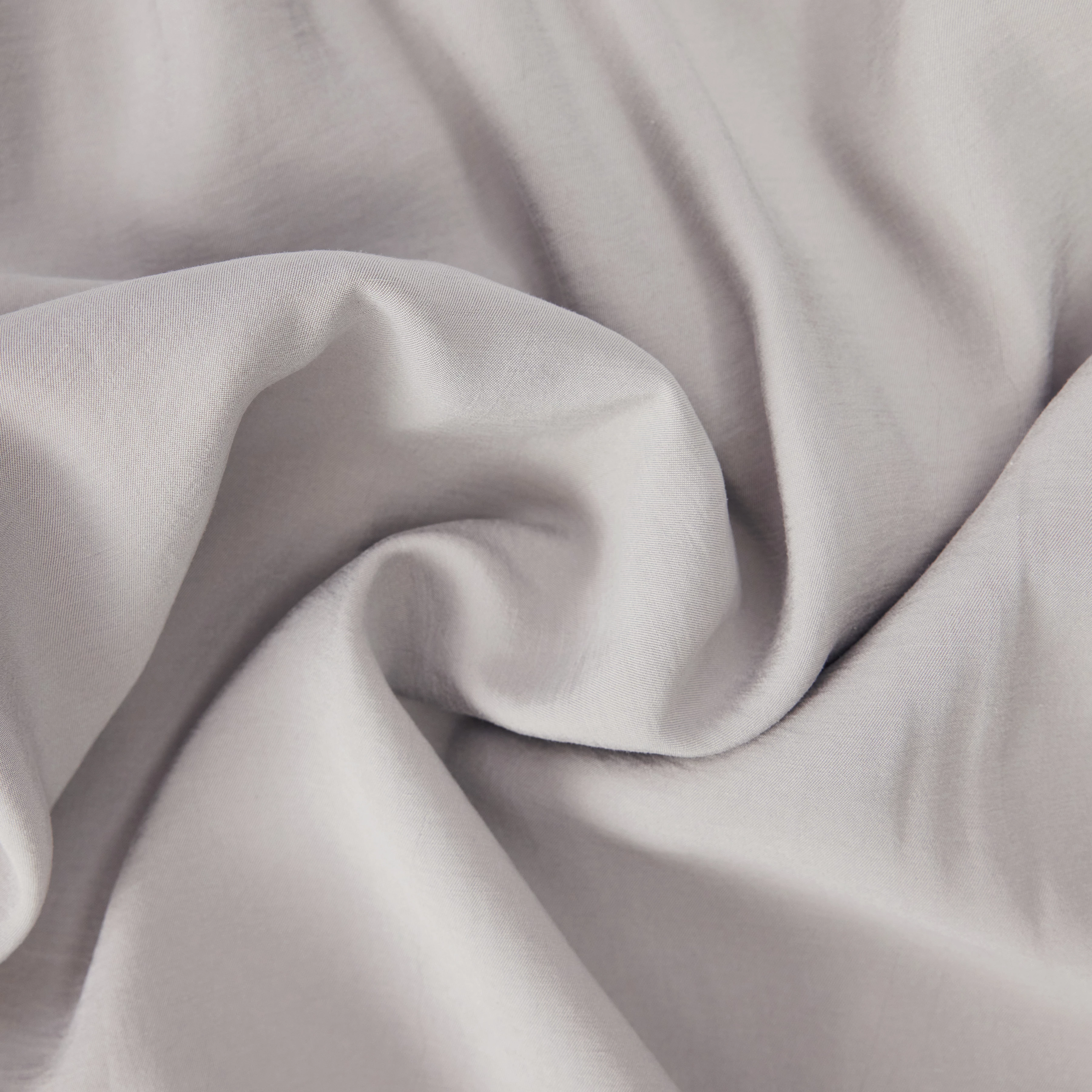 QERIME - Modal twill pleated skirt - women - grey - Materialbild (B2C)