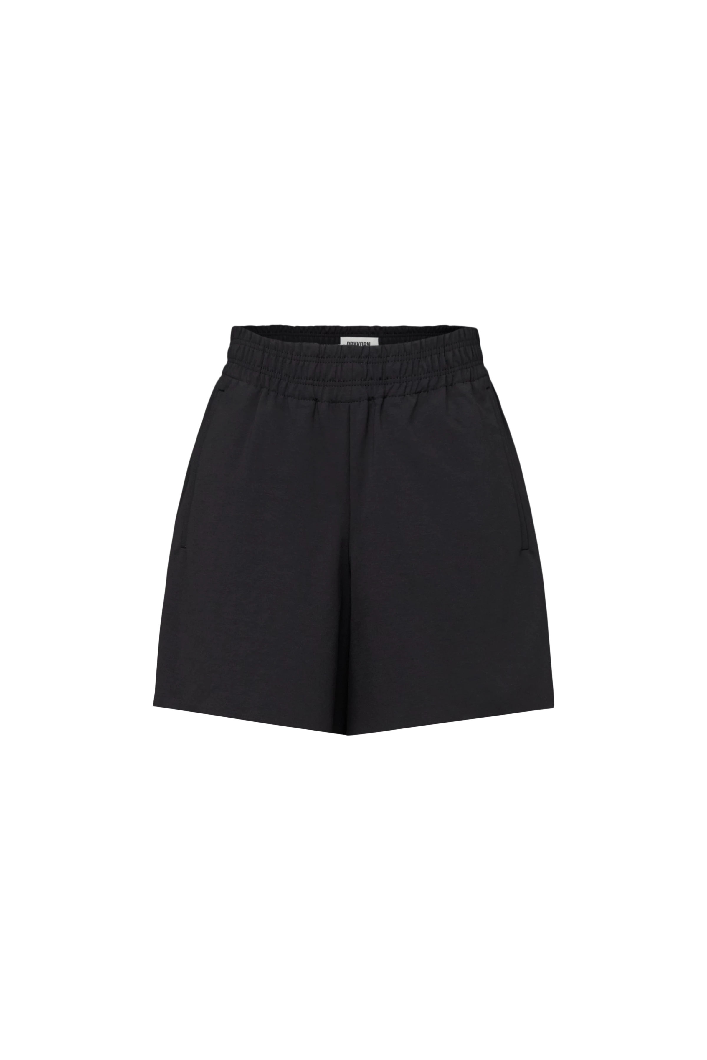 NAUGHT - Short ample en jersey - women - noir - Freisteller Frontansicht