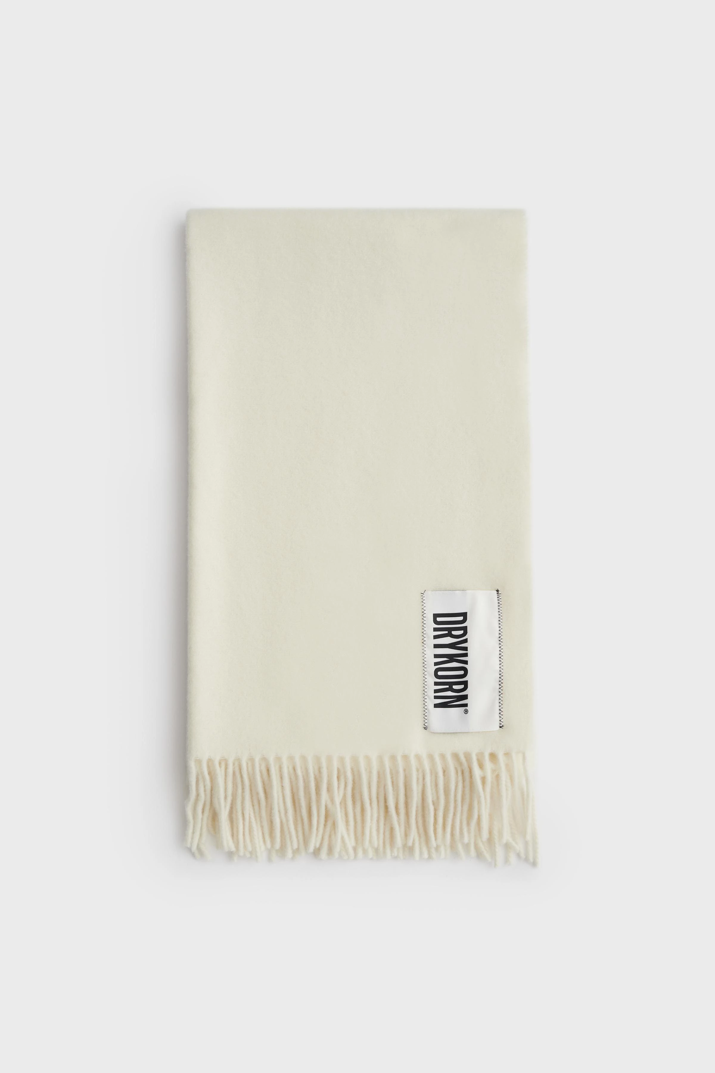 GAZE - Wollschal - Unisex - weiß - Freisteller Frontansicht