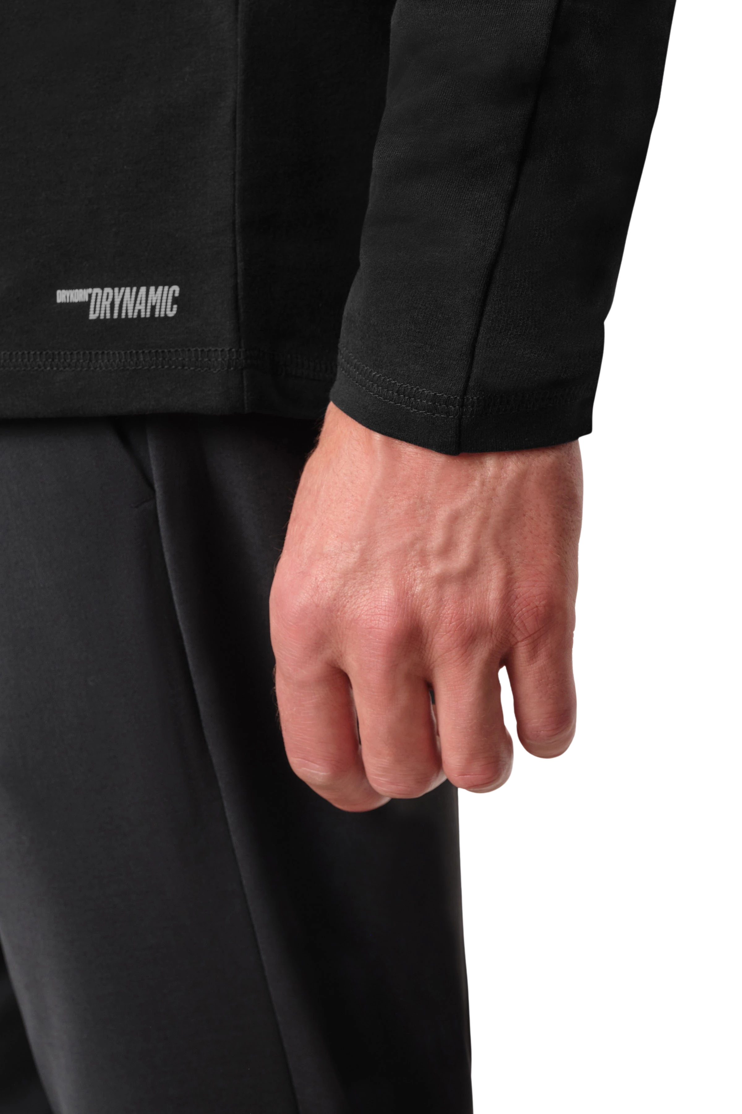 IDIR - Sweatshirt in cotton-viscose blend - men - Natural Aluminium - Seitenansicht