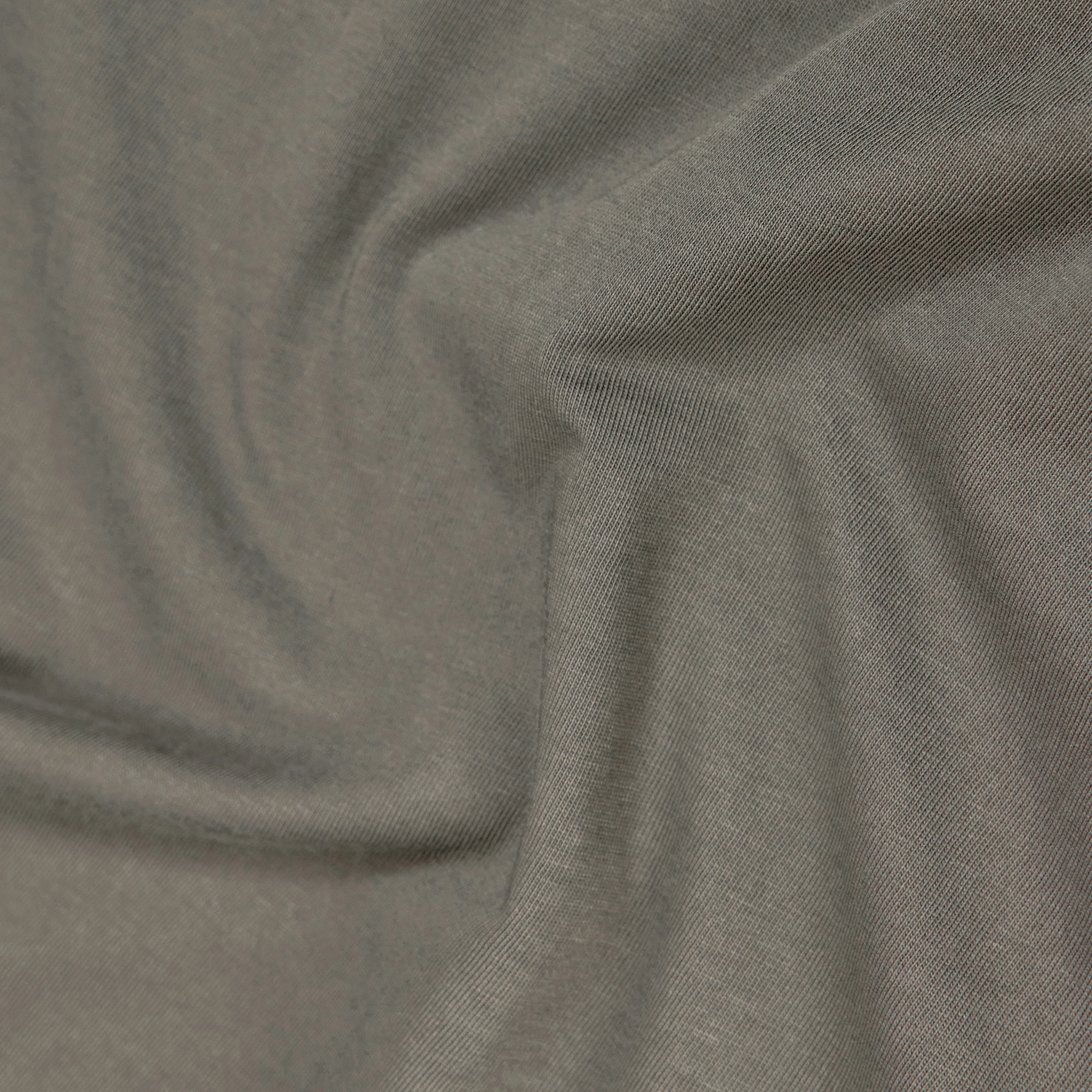 KENDRICK_2 - T-shirt in pure cotton - men - green - Materialbild (B2C)