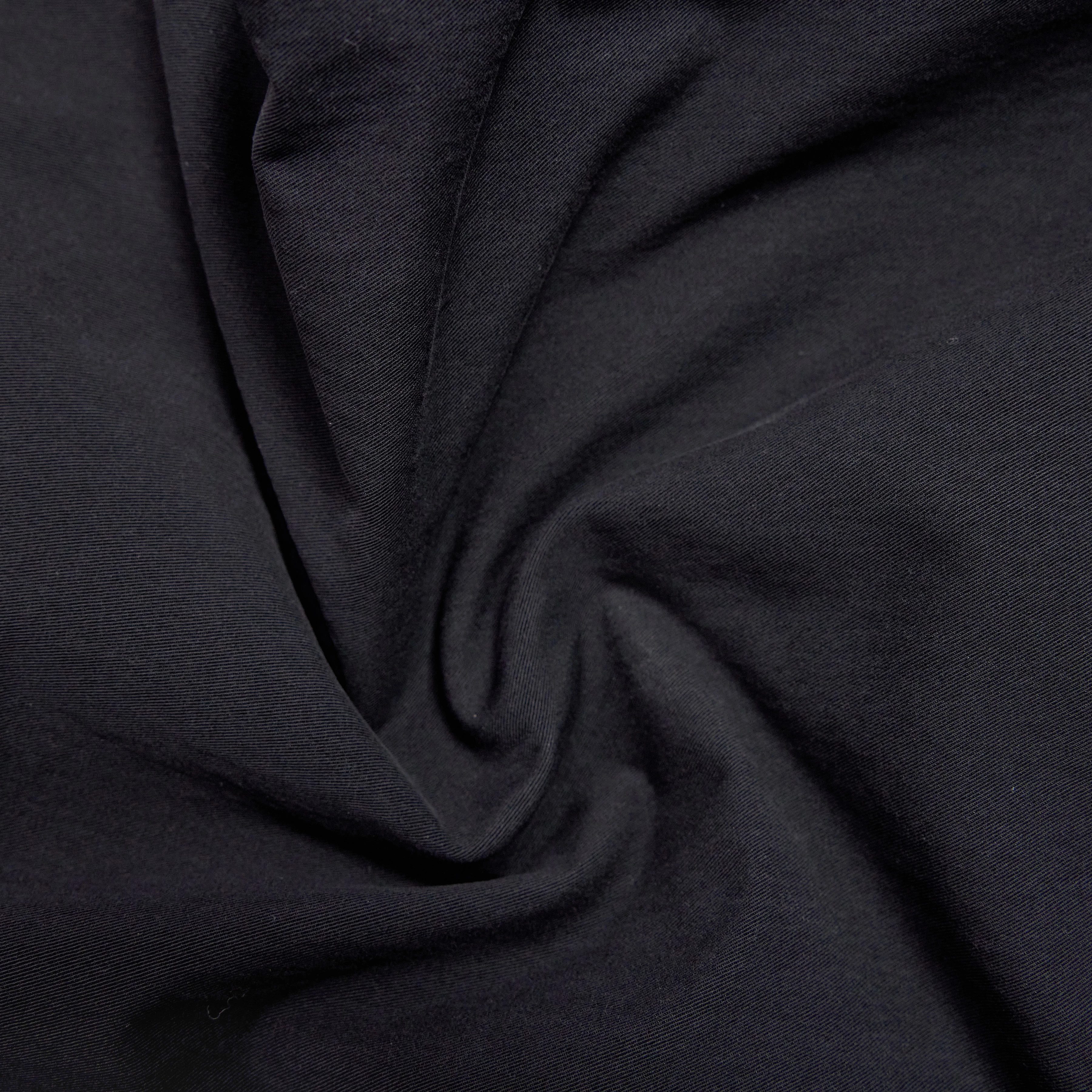 SKOPJE_C - Cotton blend trench coat - men - black - Materialbild (B2C)