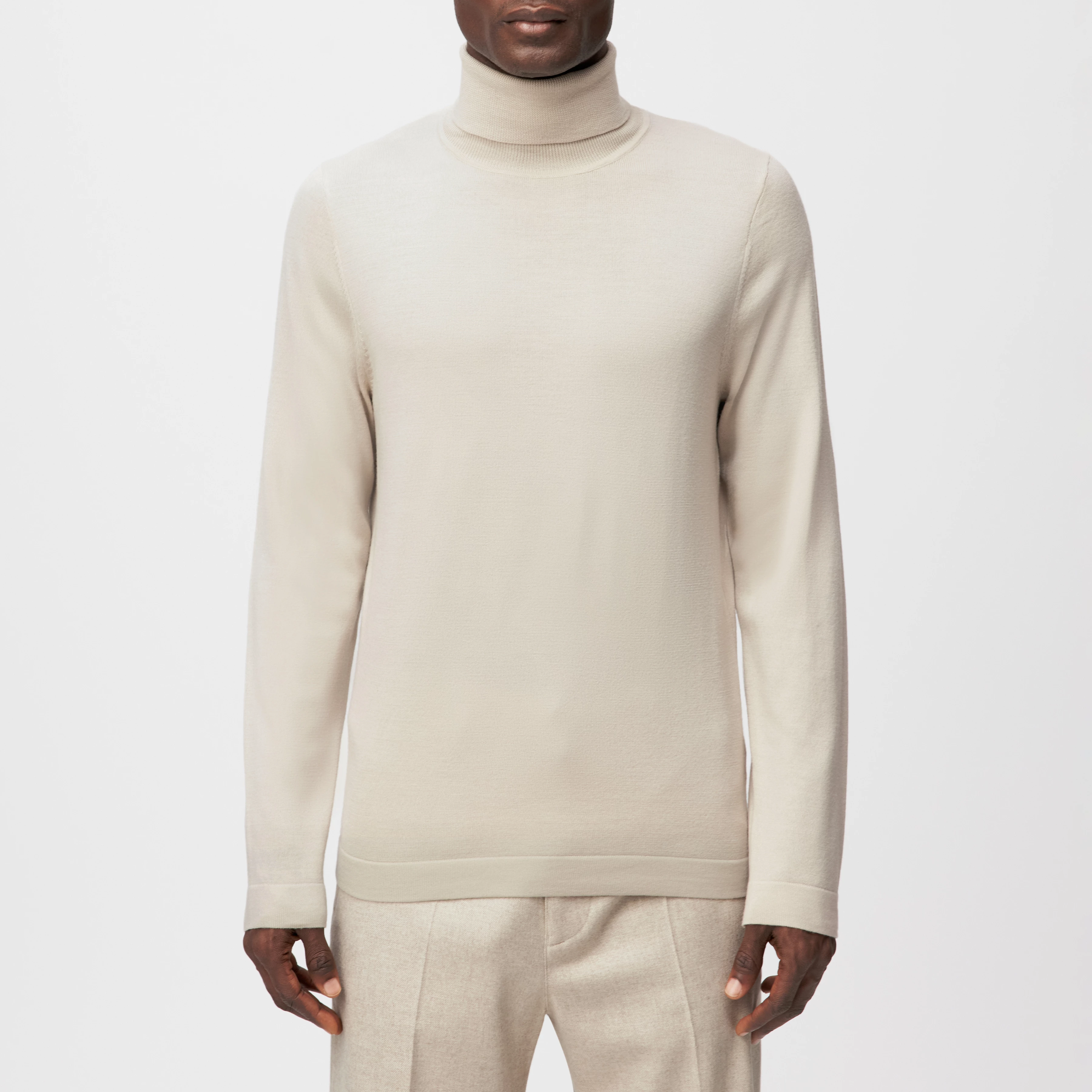 Herren Strickpullover JOEY in beige von DRYKORN - Main Image