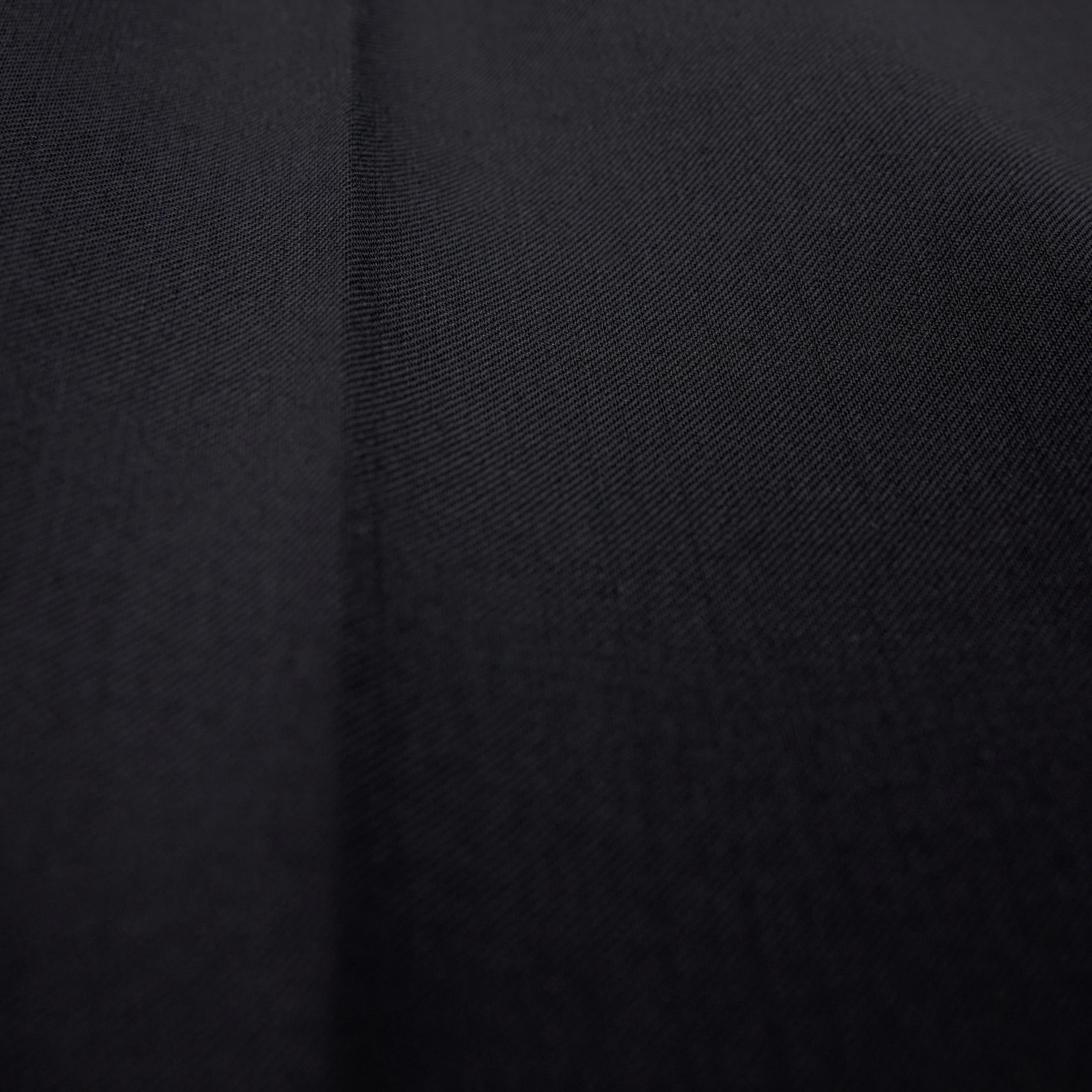 SEARCH - Tapered Fit Hose in Wollserge - Damen - schwarz - Materialbild (B2C)