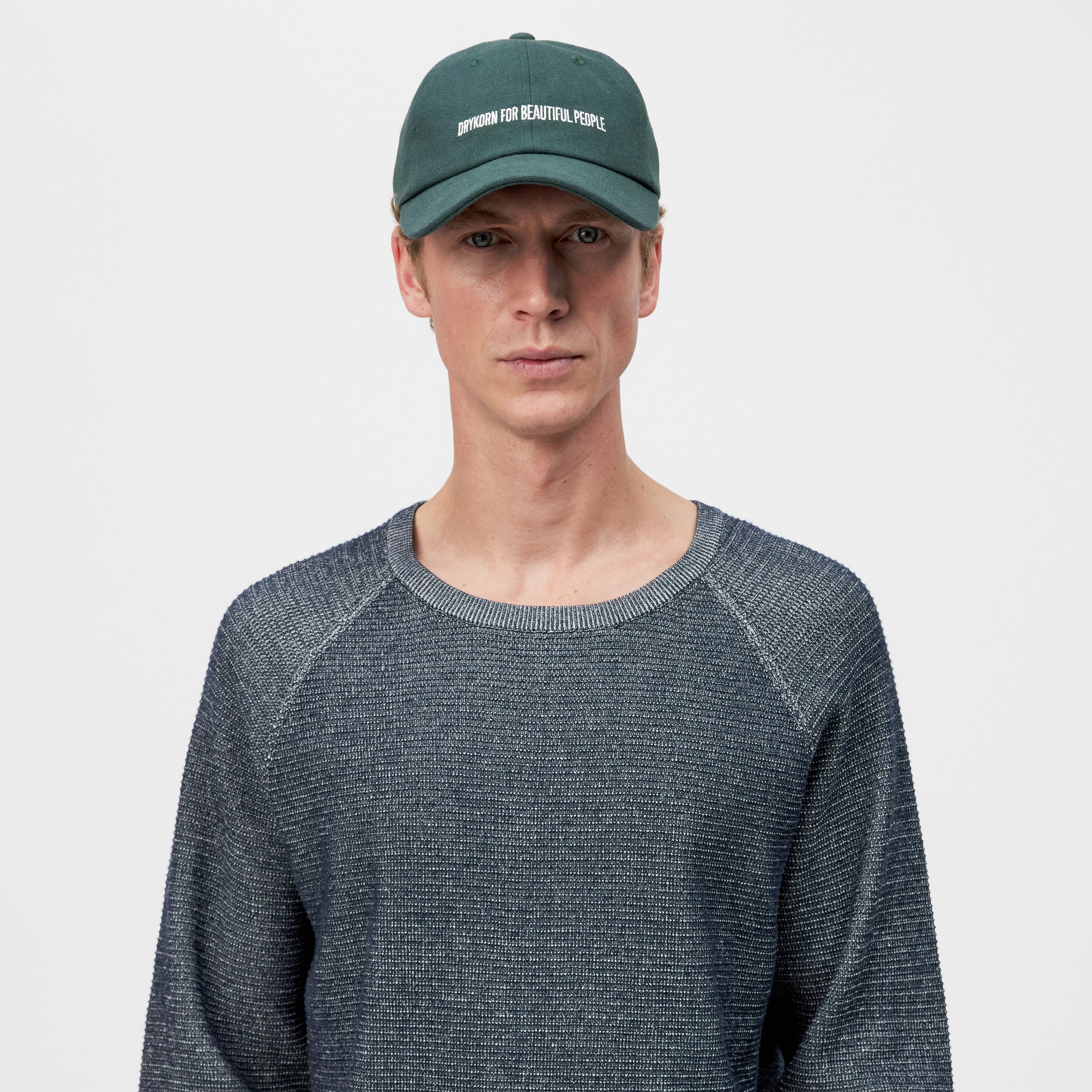 JESPER - Cap in Baumwolle - Unisex - grün - Rückansicht