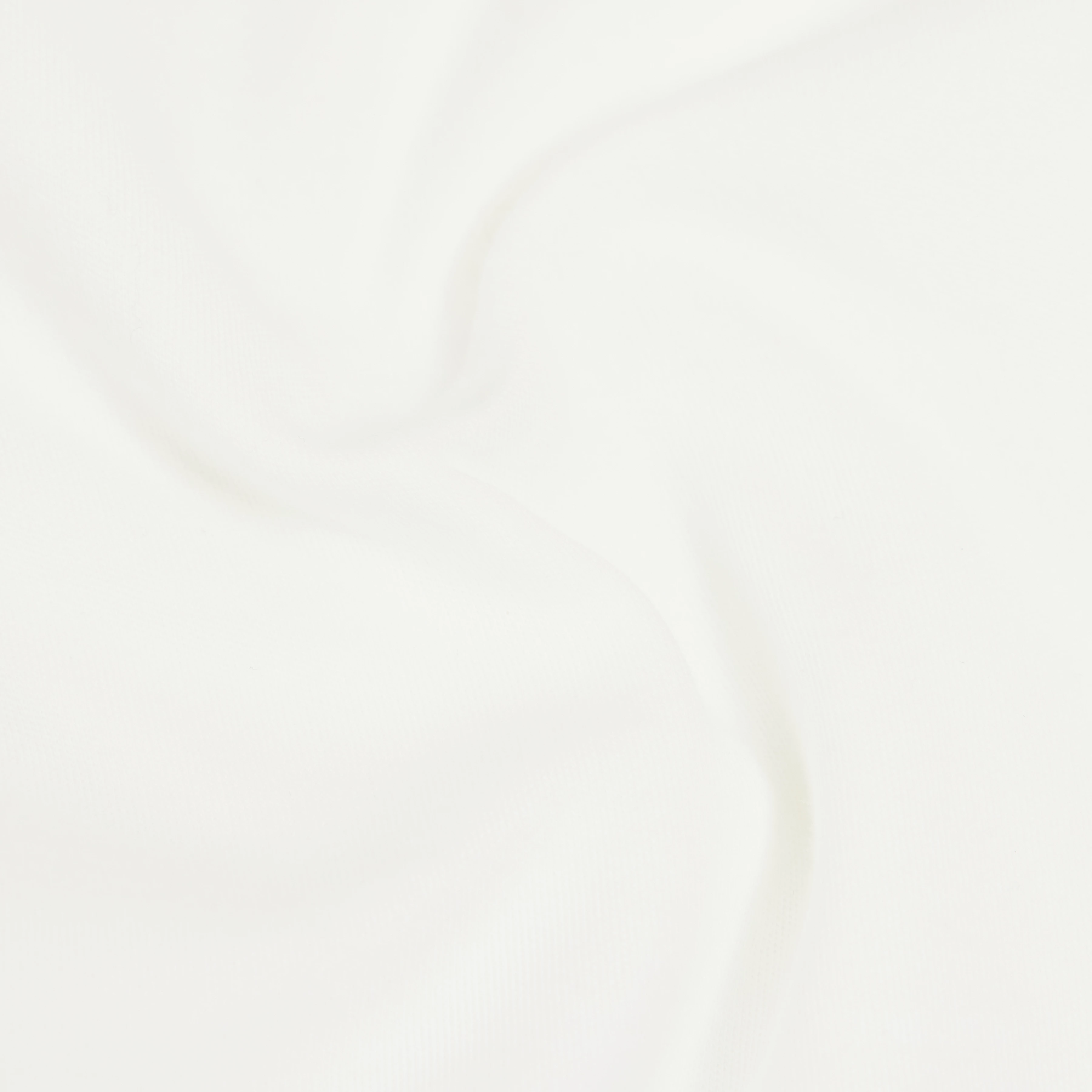 MORITZO - Long-sleeved top with stand-up collar in stretch cotton - men - off white - Materialbild (B2C)