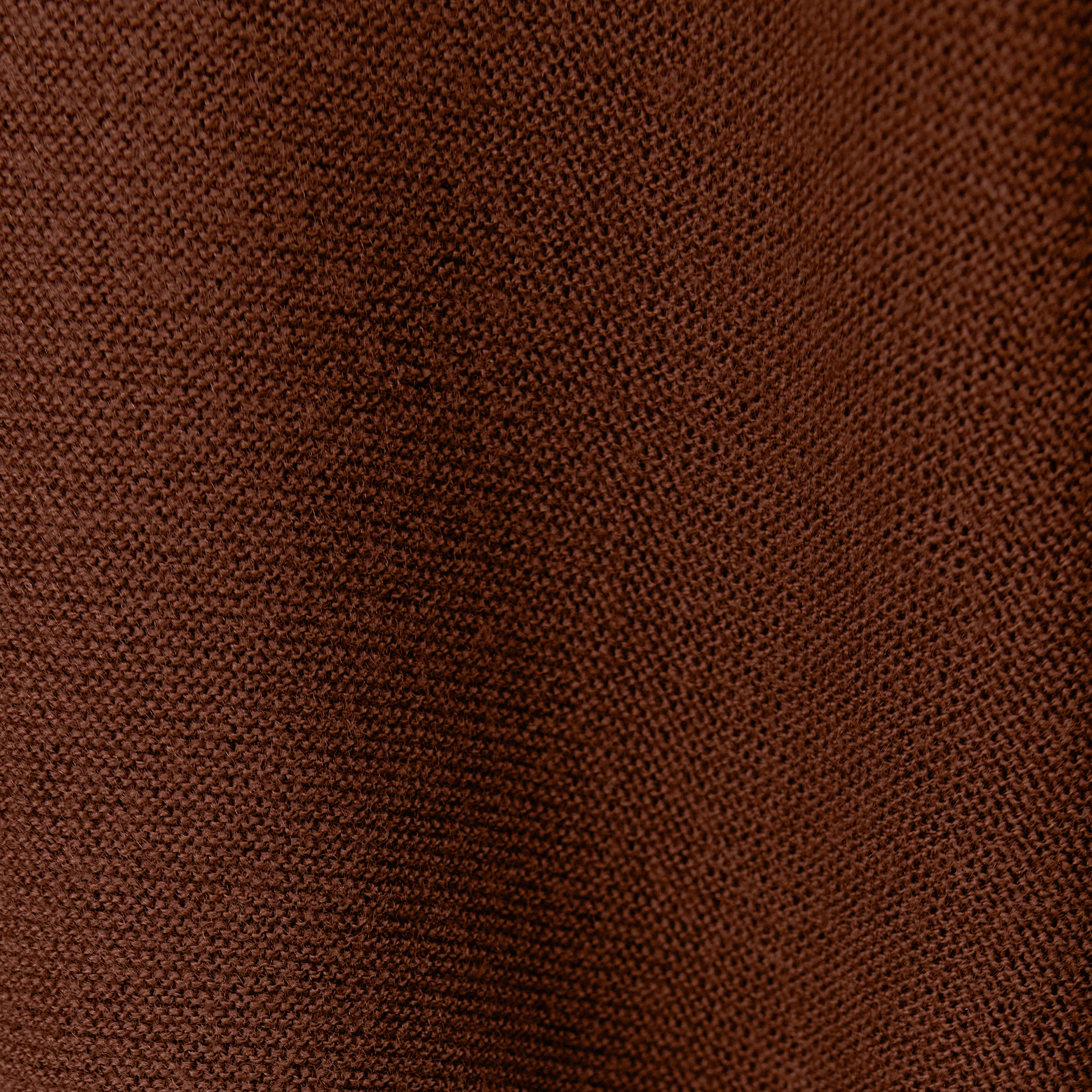 LIORA - Egg-shape turtleneck jumper in 100% merino wool - women - brown - Materialbild (B2C)