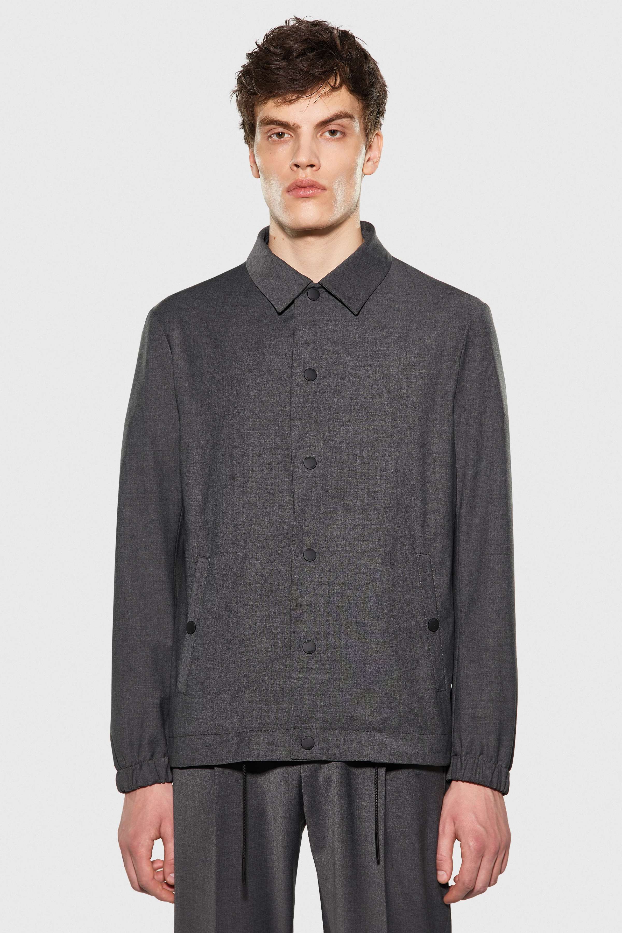 VARS - leicht taillierte jacke - men - grey - Frontansicht