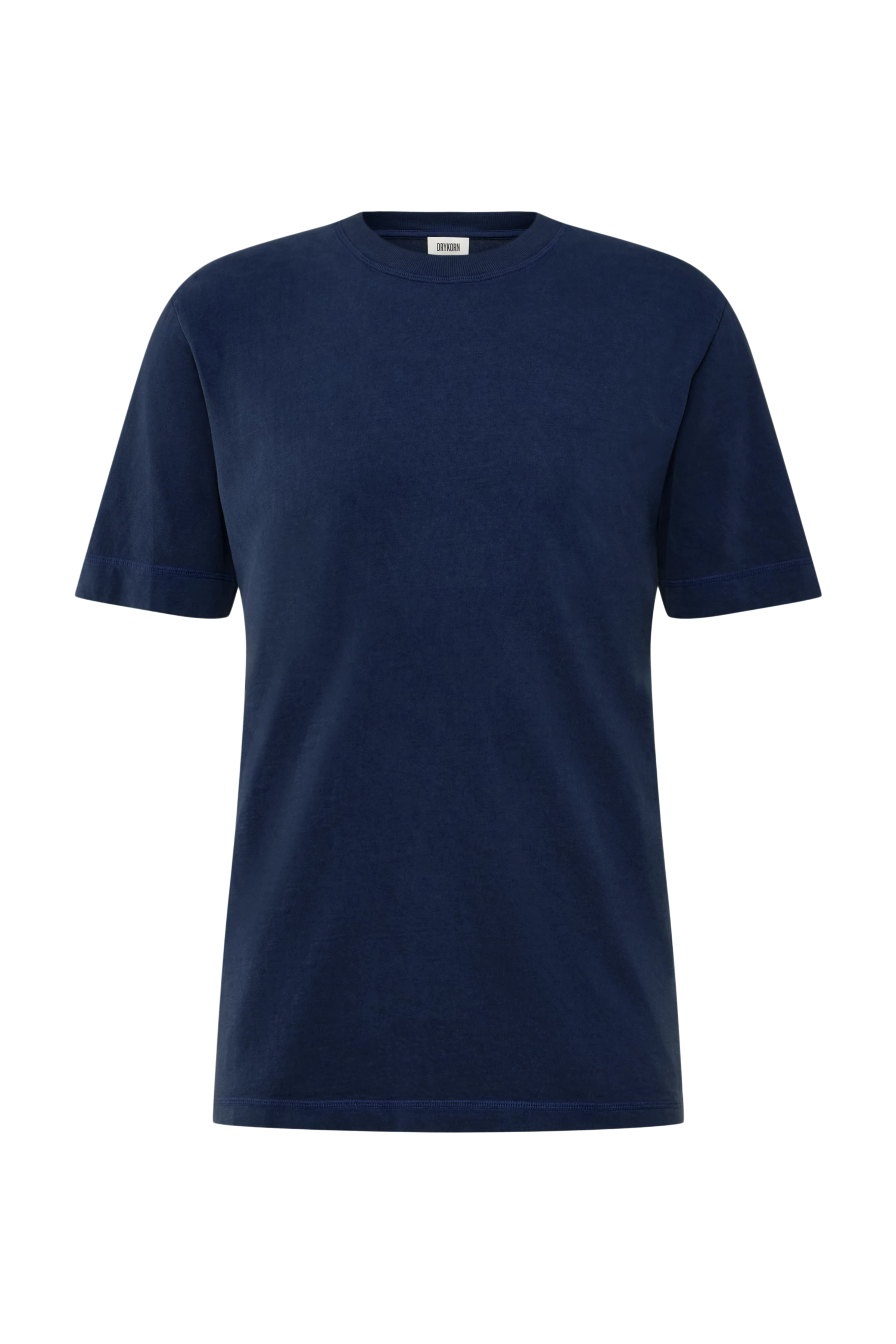 RAPHAEL - T-shirt in washed look - men - blue - Freisteller Frontansicht