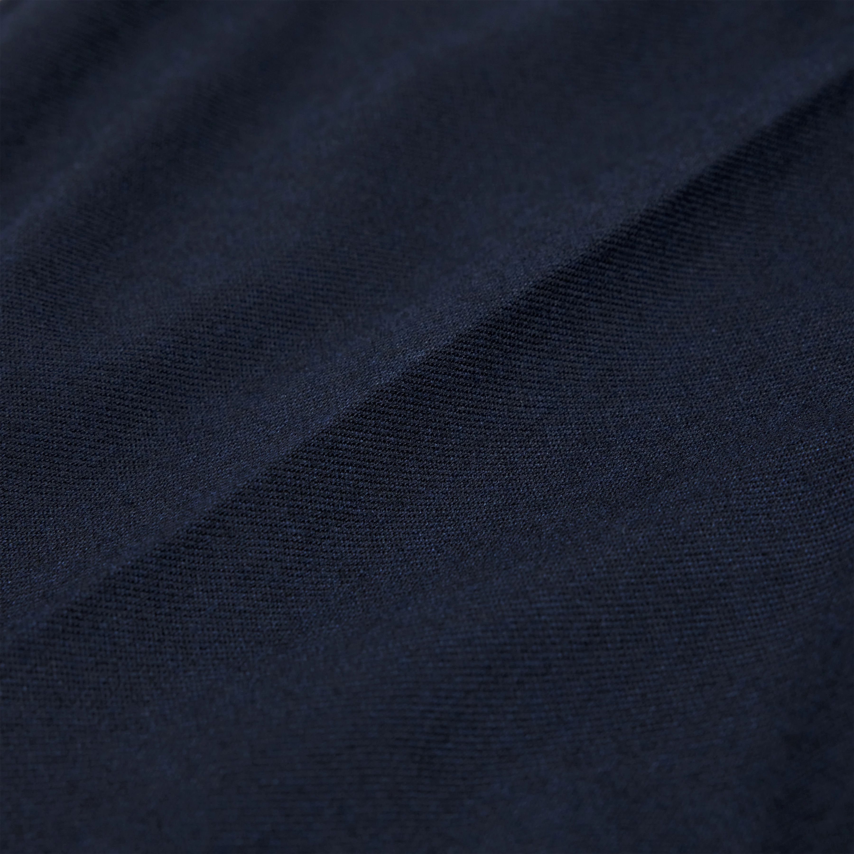 AJEND_RGLR - Ready-made trousers in soft flannel - men - blue - Materialbild (B2C)