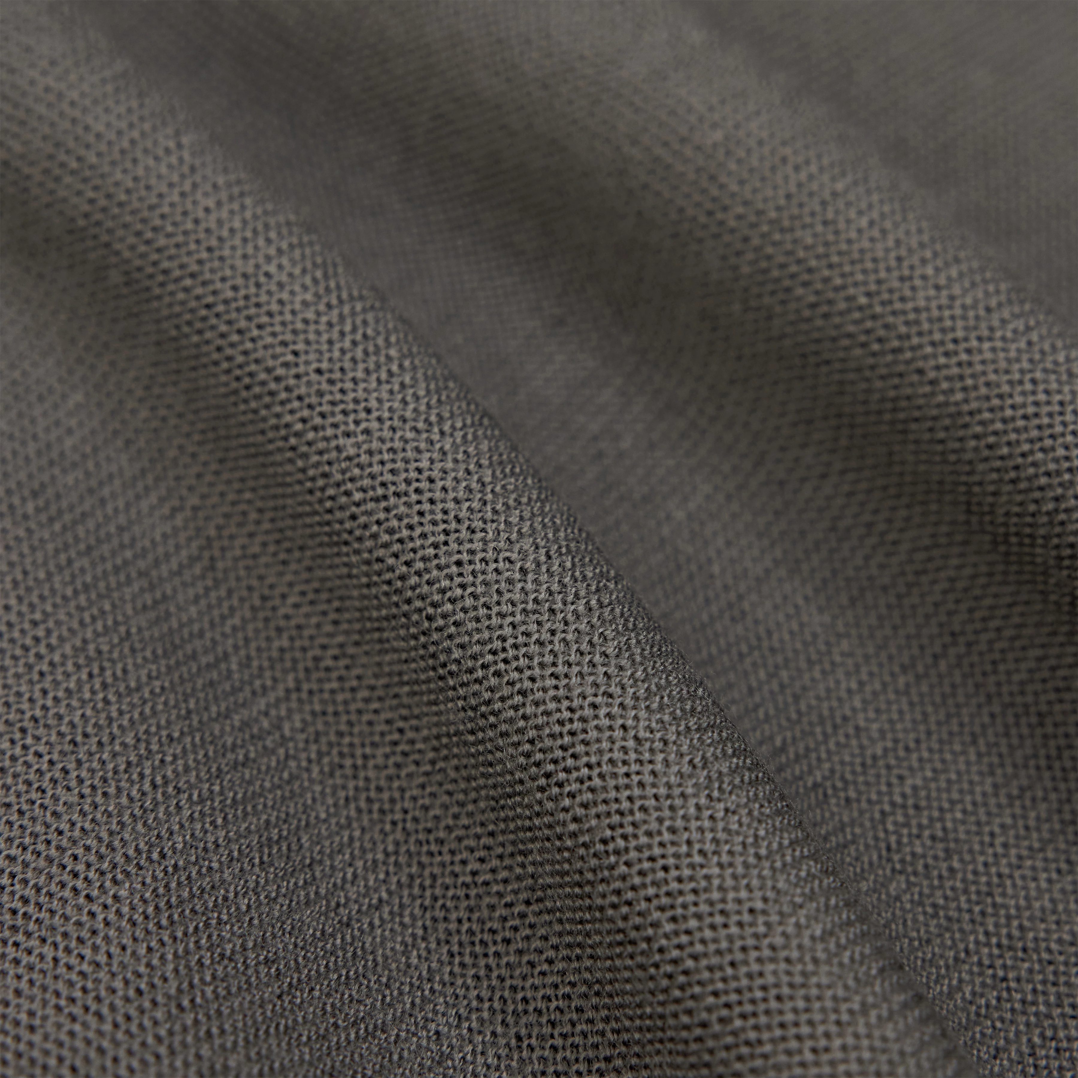 KIMONI - Pull à manches ballon 100 % laine mérinos - women - gris - Materialbild (B2C)