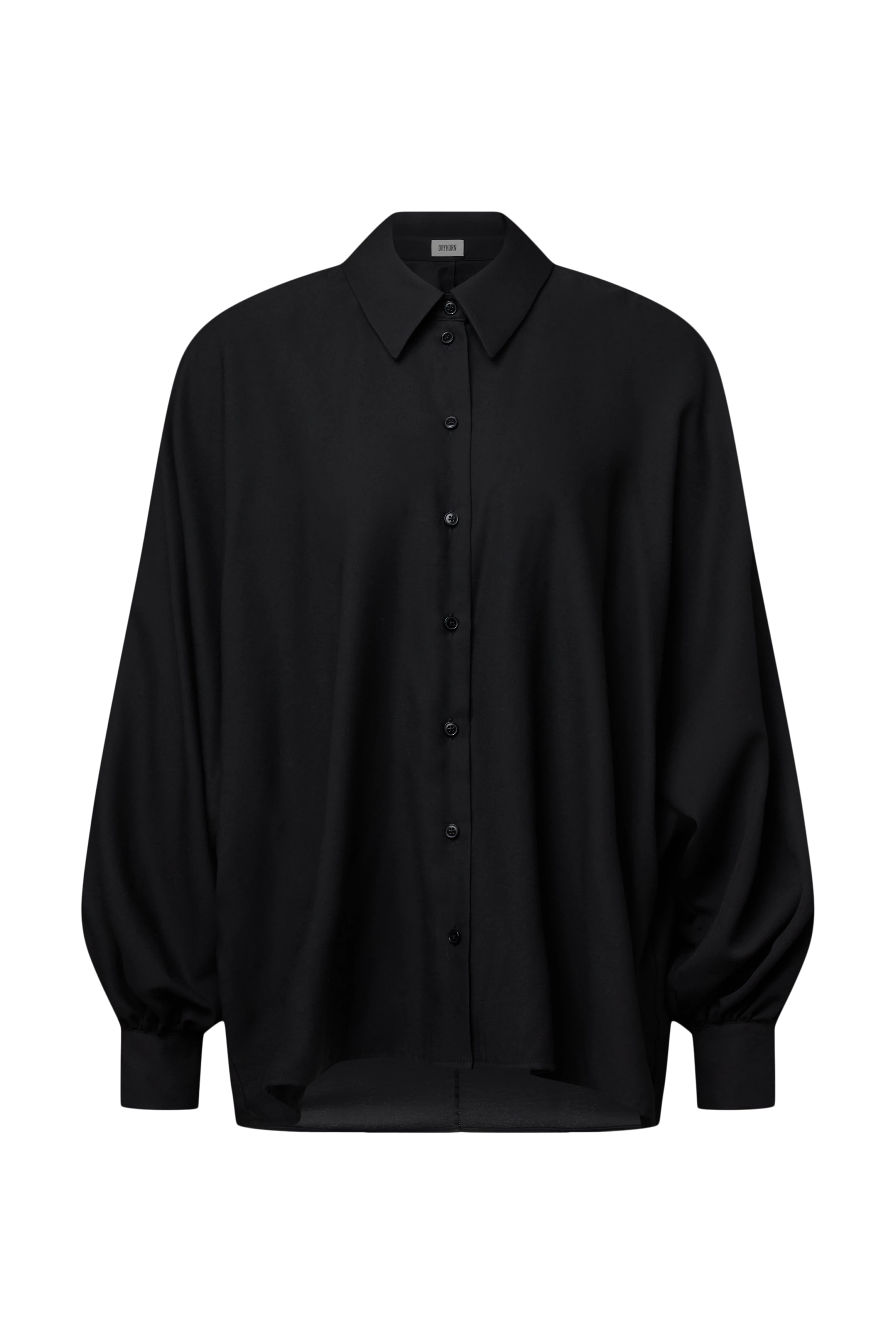 MOYALA - Blouse in viscose blend - women - Natural Aluminium - Freisteller Frontansicht