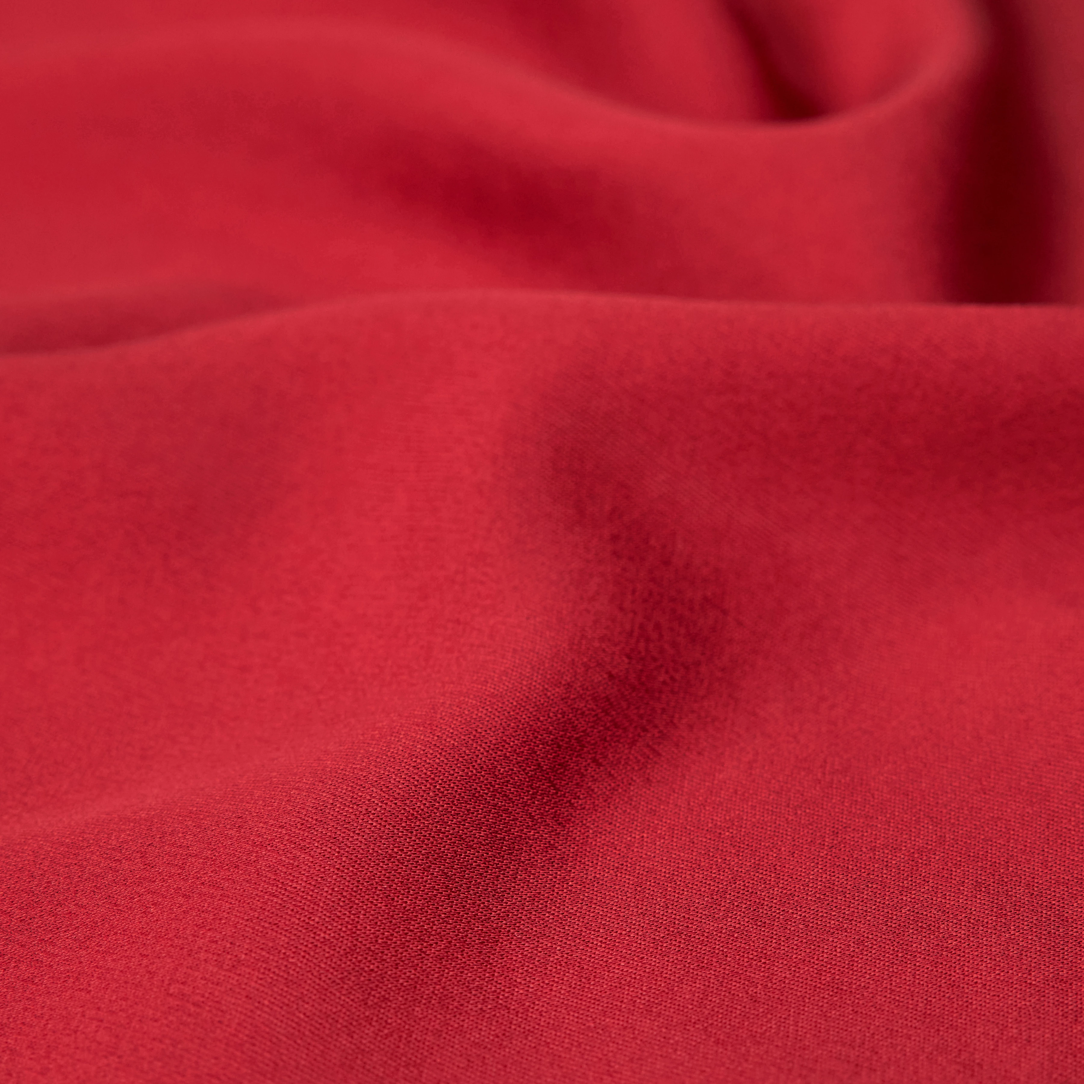 URA - Slip-Skirt in Midilänge in Satin - Damen - rot - Materialbild (B2C)