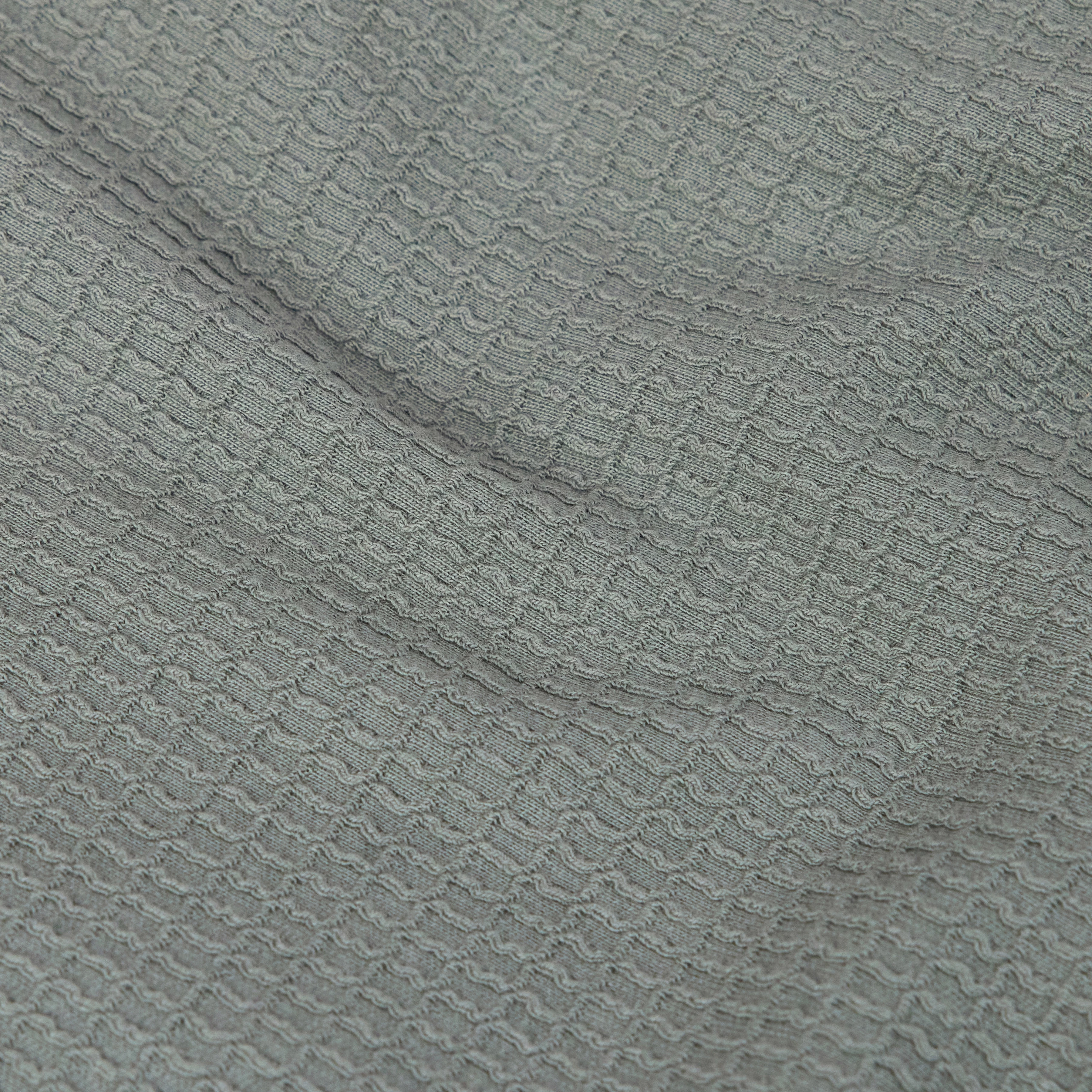 BRIKKO - Short décontracté en pur coton - men - vert - Materialbild (B2C)